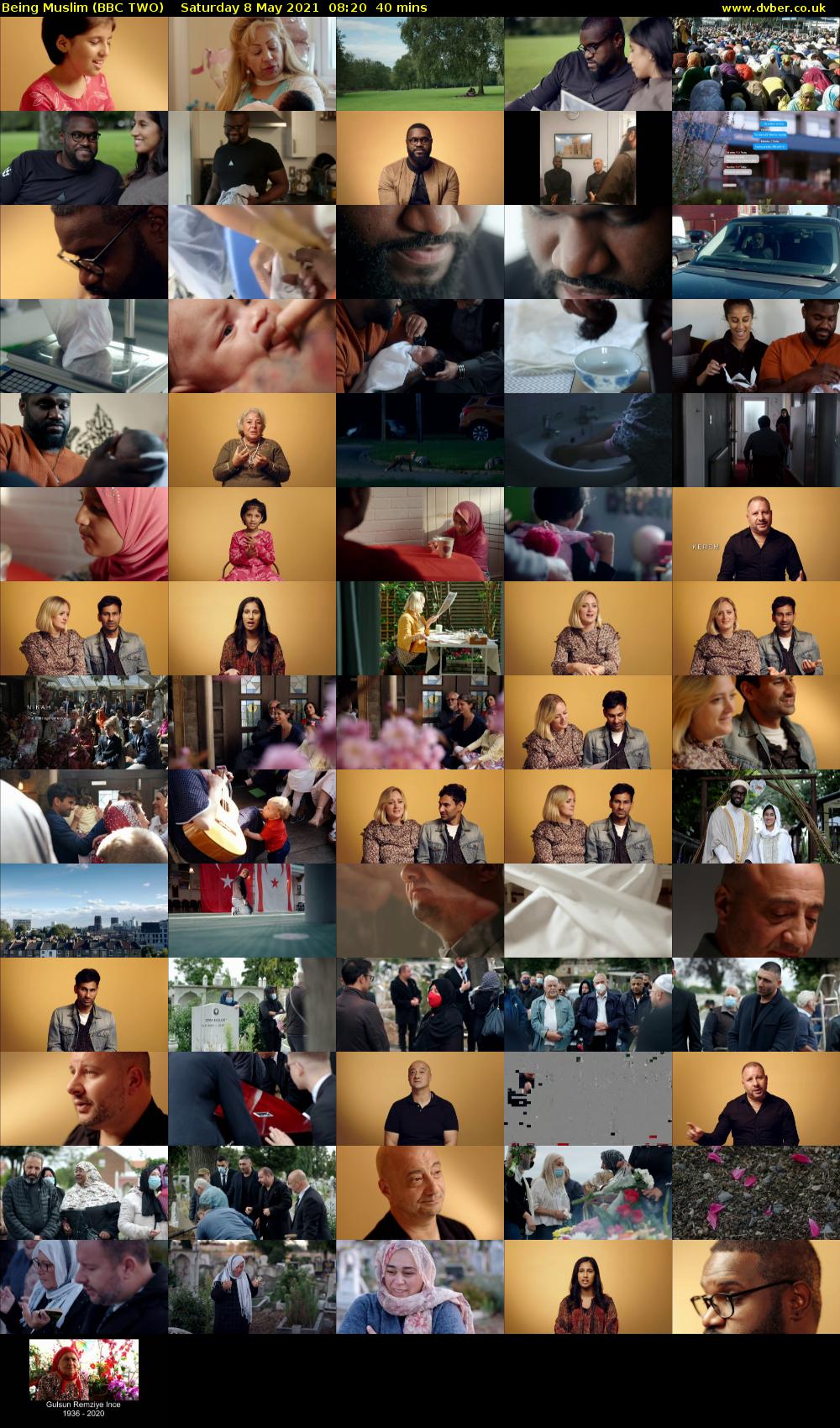 Being Muslim (BBC TWO) Saturday 8 May 2021 08:20 - 09:00