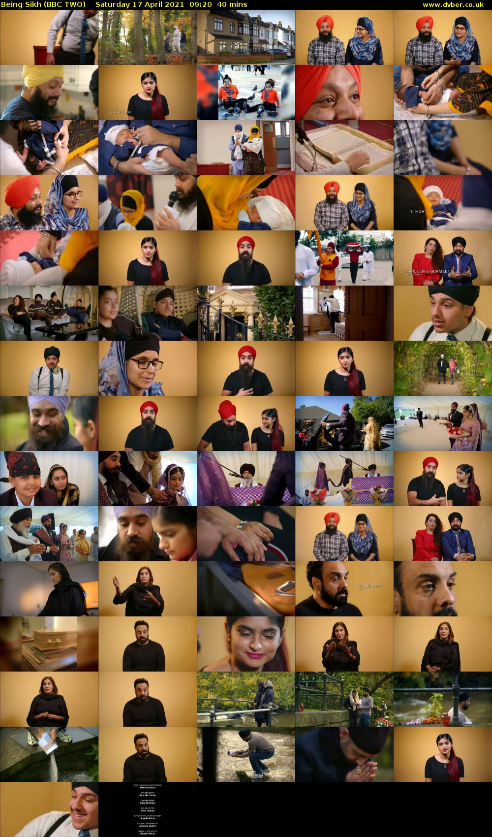 Being Sikh (BBC TWO) Saturday 17 April 2021 09:20 - 10:00