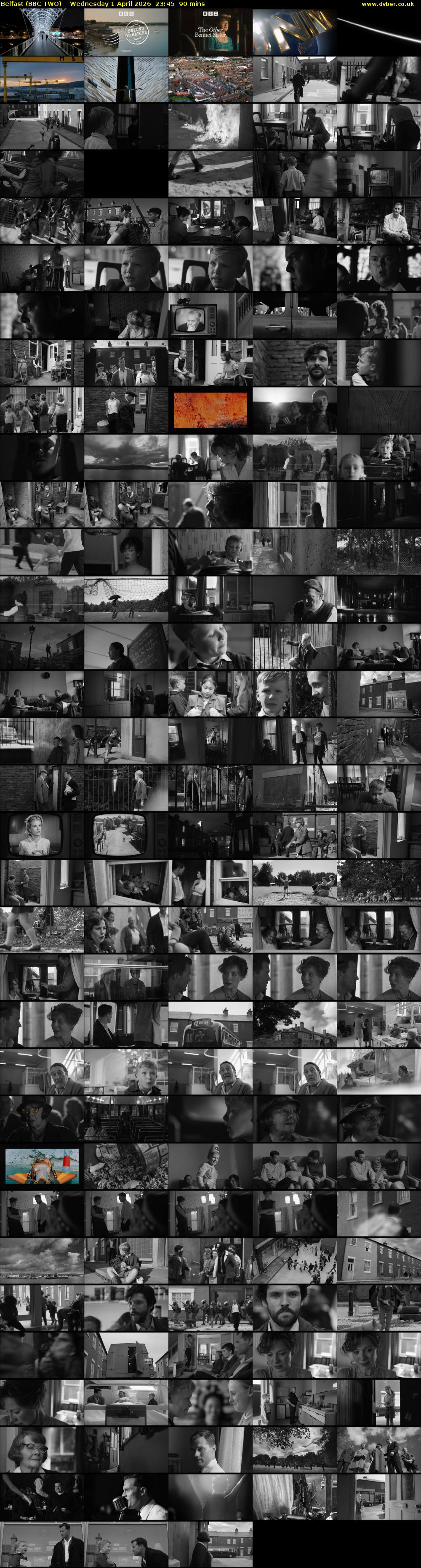 Belfast (BBC TWO) Wednesday 1 April 2026 23:45 - 01:15
