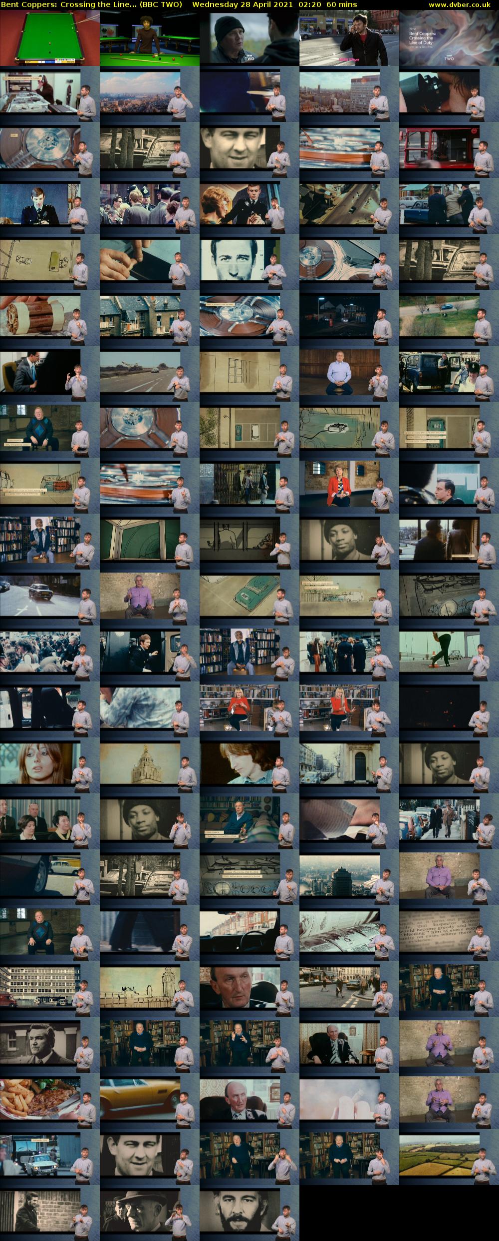 Bent Coppers: Crossing the Line... (BBC TWO) Wednesday 28 April 2021 02:20 - 03:20