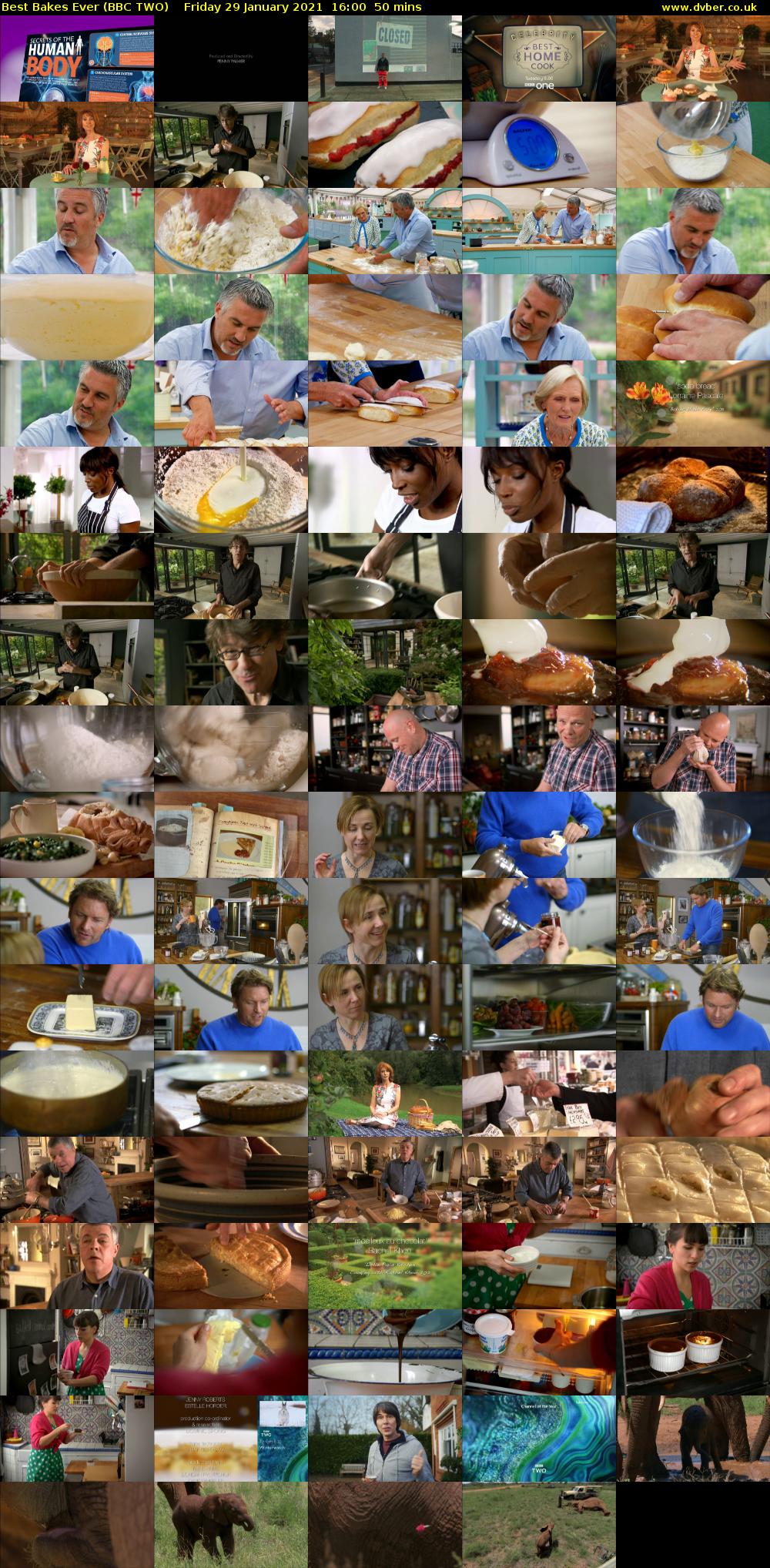 Best Bakes Ever (BBC TWO) Friday 29 January 2021 16:00 - 16:50
