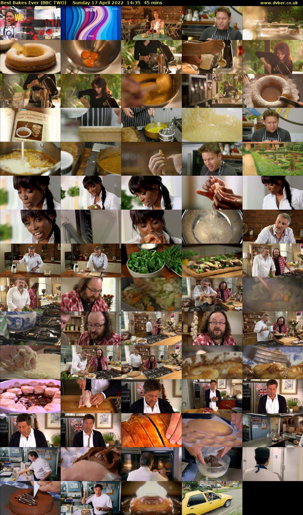Best Bakes Ever (BBC TWO) Sunday 17 April 2022 14:35 - 15:20