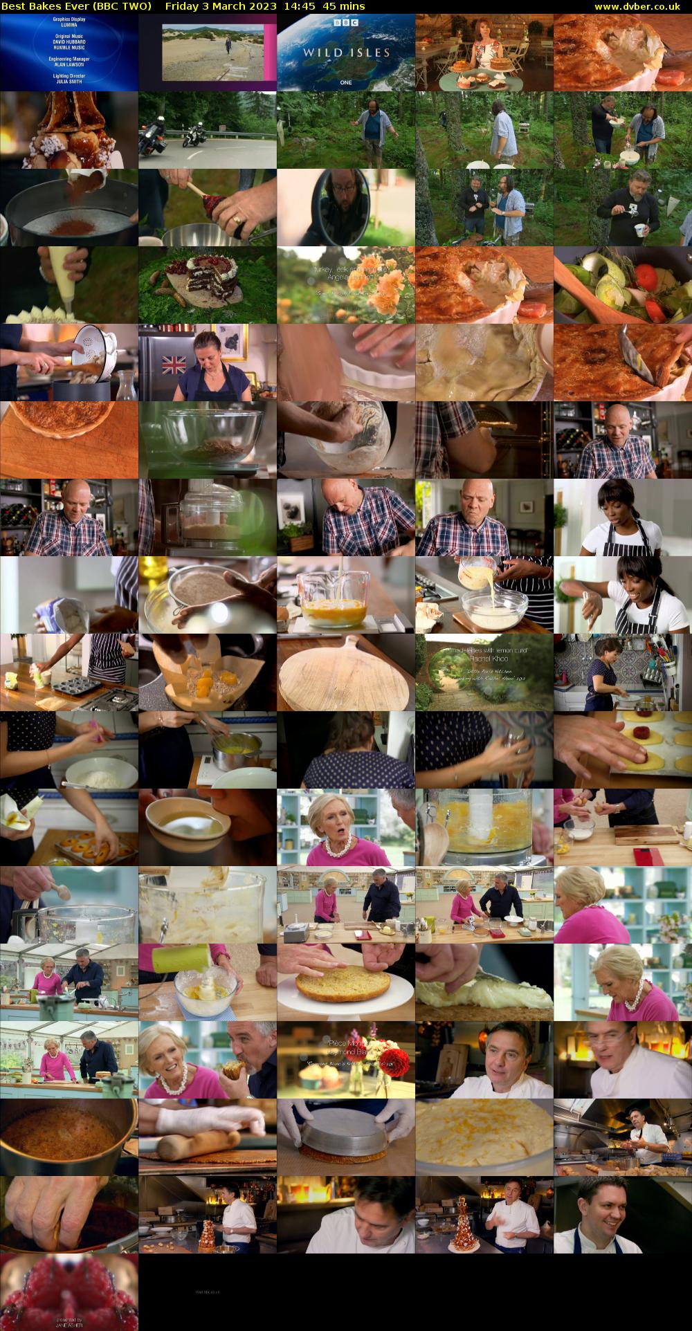 Best Bakes Ever (BBC TWO) Friday 3 March 2023 14:45 - 15:30