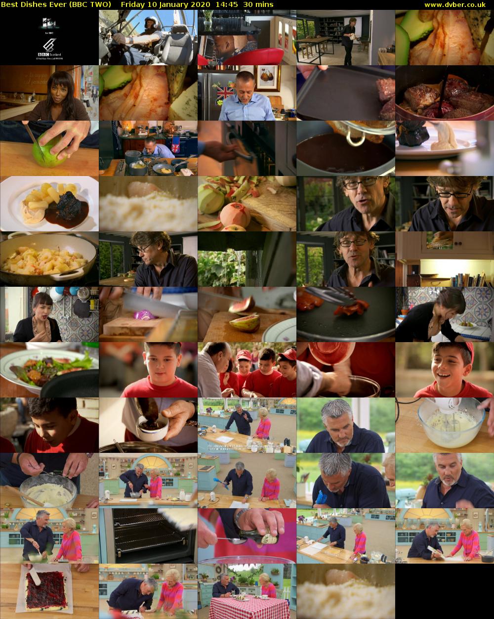 Best Dishes Ever (BBC TWO) Friday 10 January 2020 14:45 - 15:15