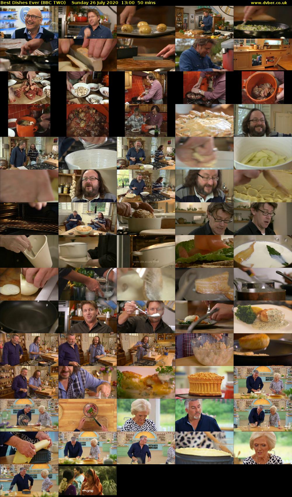 Best Dishes Ever (BBC TWO) Sunday 26 July 2020 13:00 - 13:50