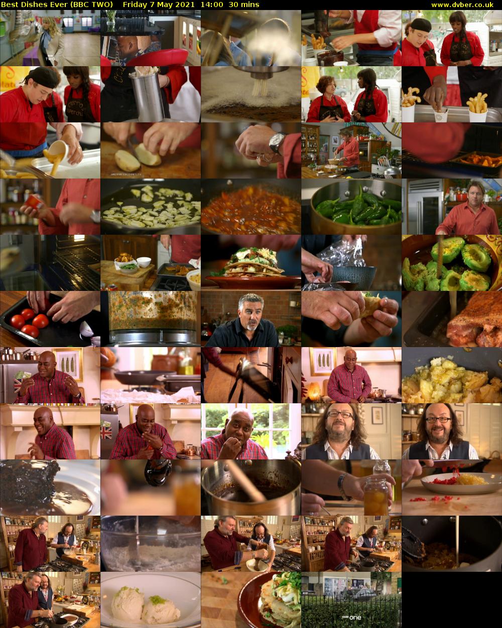 Best Dishes Ever (BBC TWO) Friday 7 May 2021 14:00 - 14:30