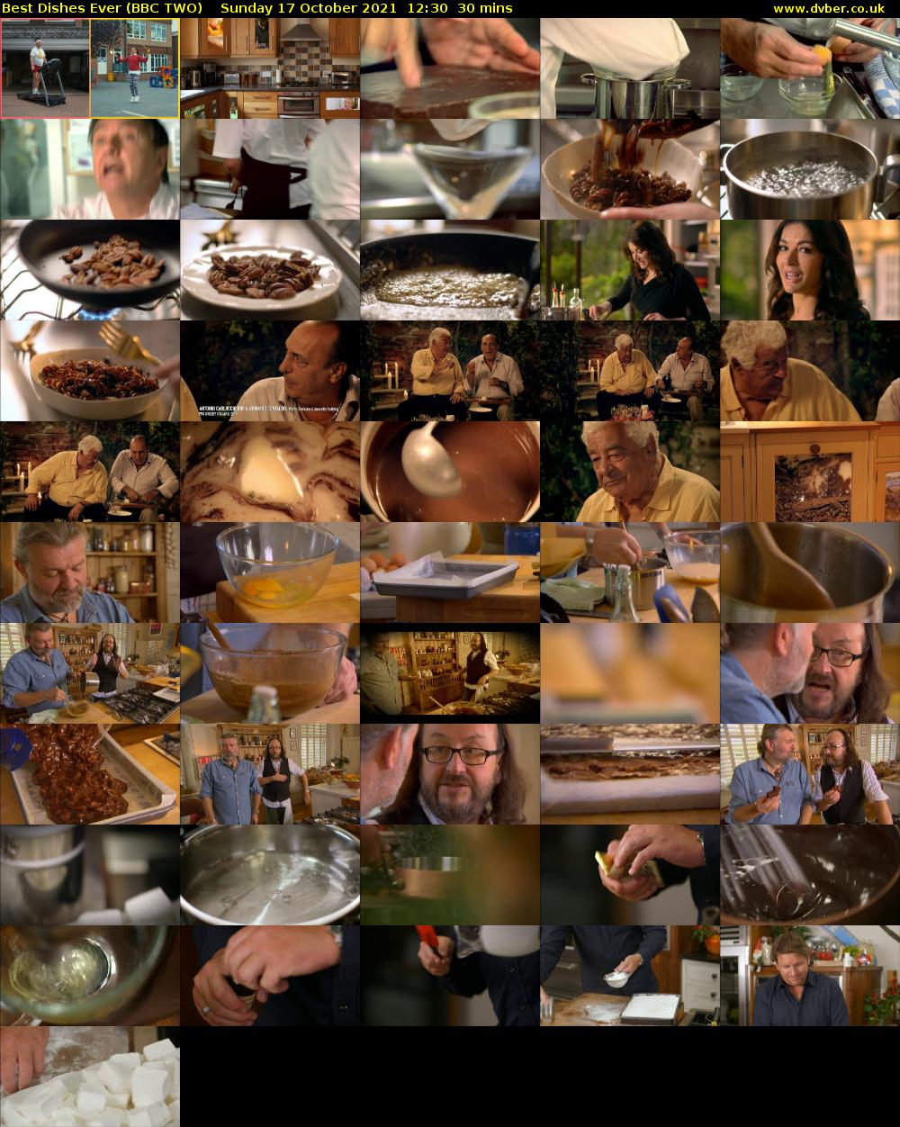 Best Dishes Ever (BBC TWO) Sunday 17 October 2021 12:30 - 13:00