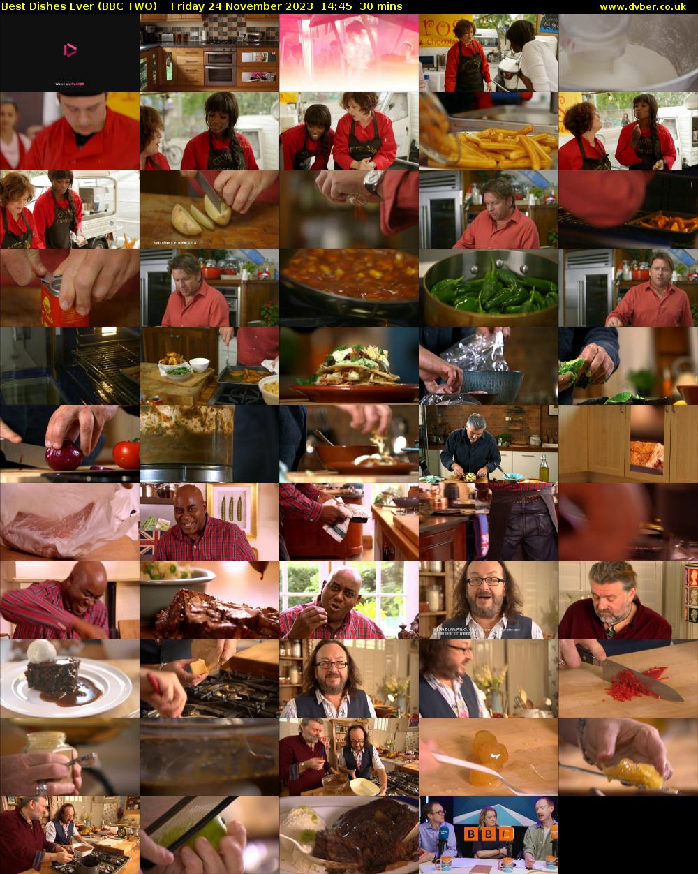 Best Dishes Ever (BBC TWO) Friday 24 November 2023 14:45 - 15:15