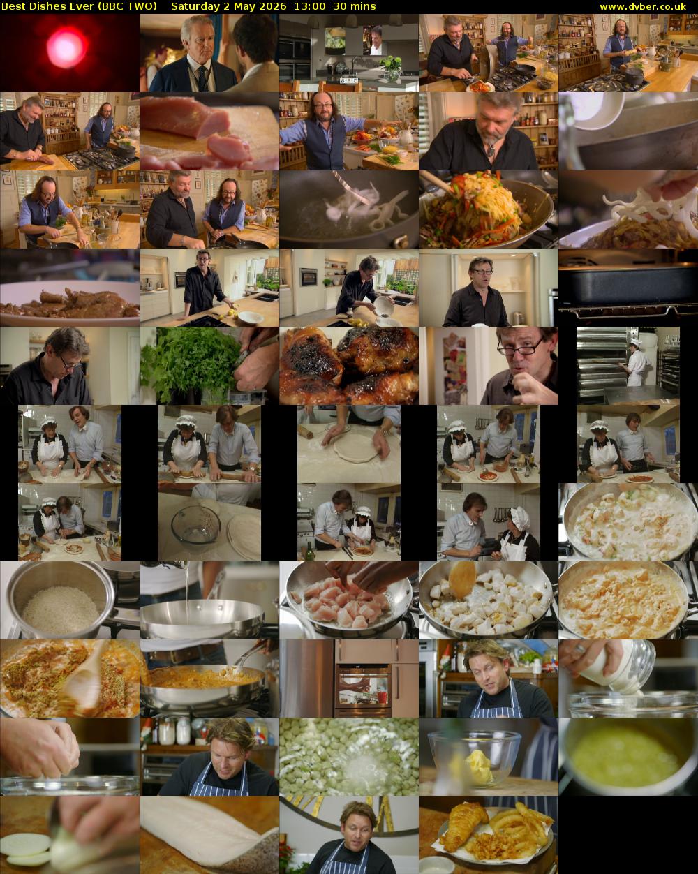 Best Dishes Ever (BBC TWO) Saturday 2 May 2026 13:00 - 13:30