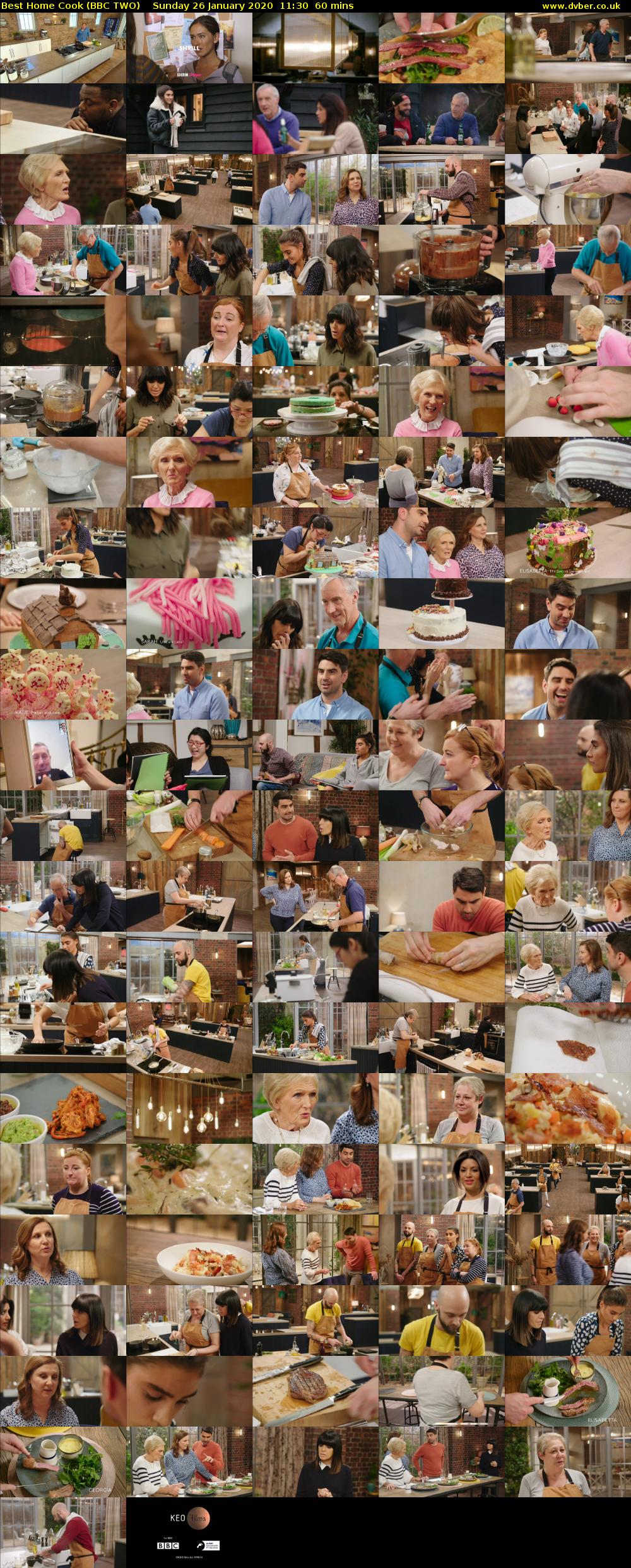 Best Home Cook (BBC TWO) Sunday 26 January 2020 11:30 - 12:30
