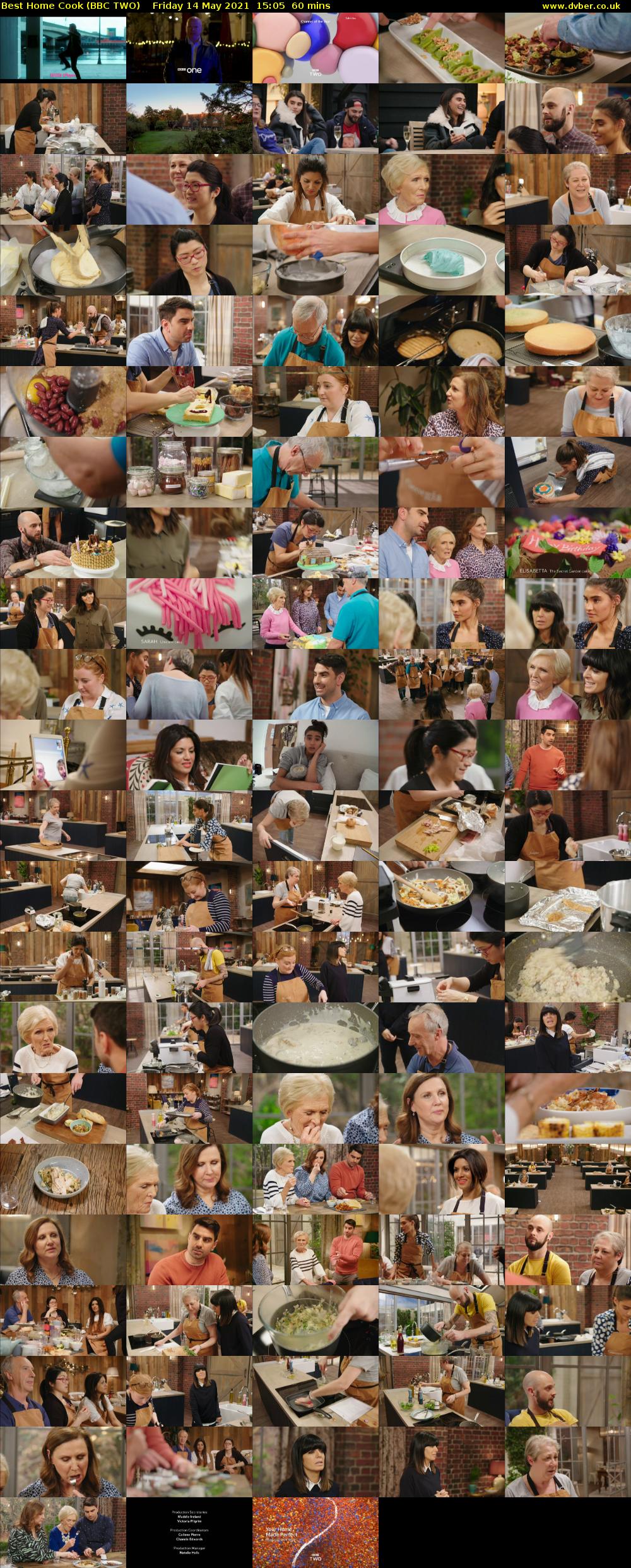Best Home Cook (BBC TWO) Friday 14 May 2021 15:05 - 16:05