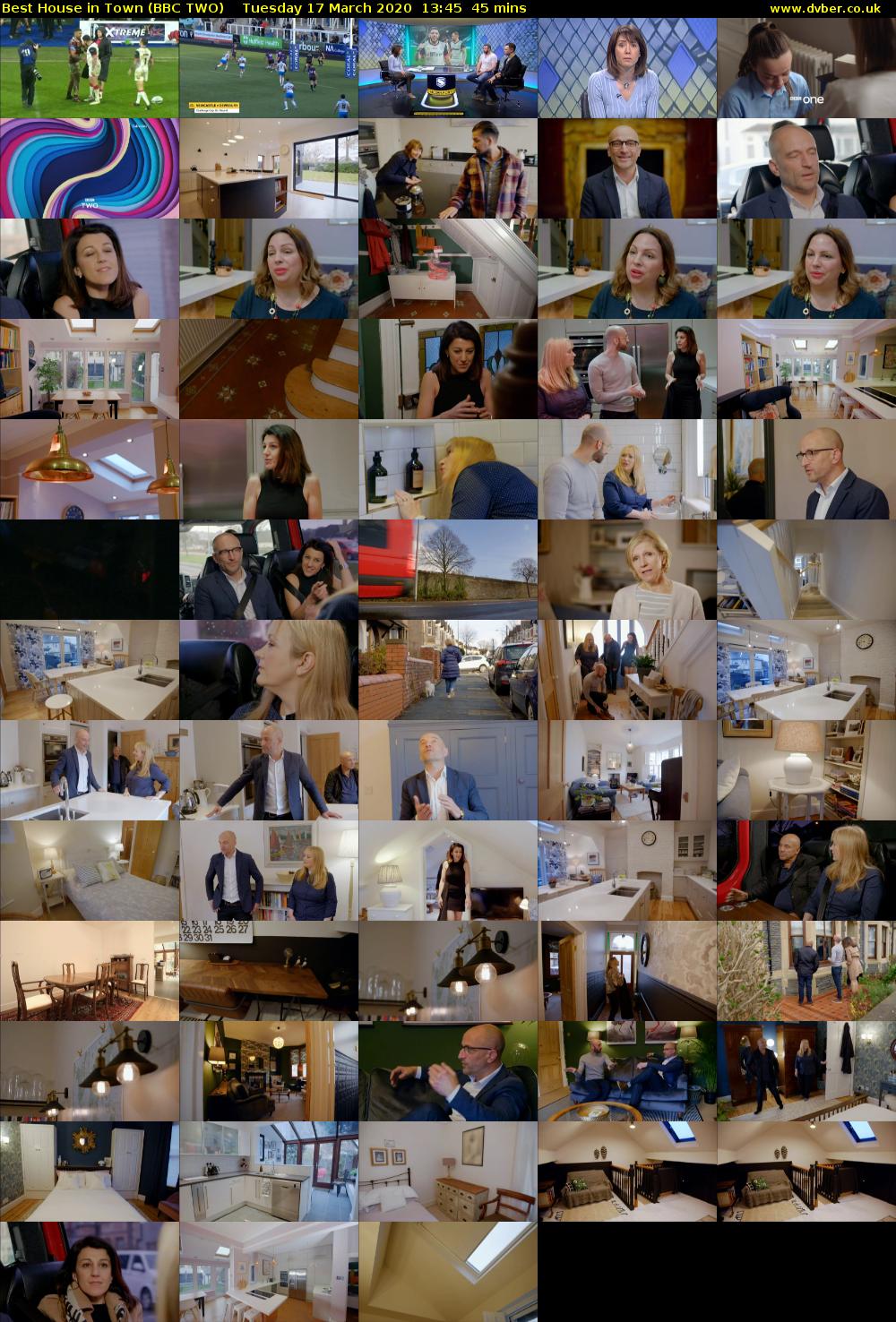 Best House in Town (BBC TWO) Tuesday 17 March 2020 13:45 - 14:30