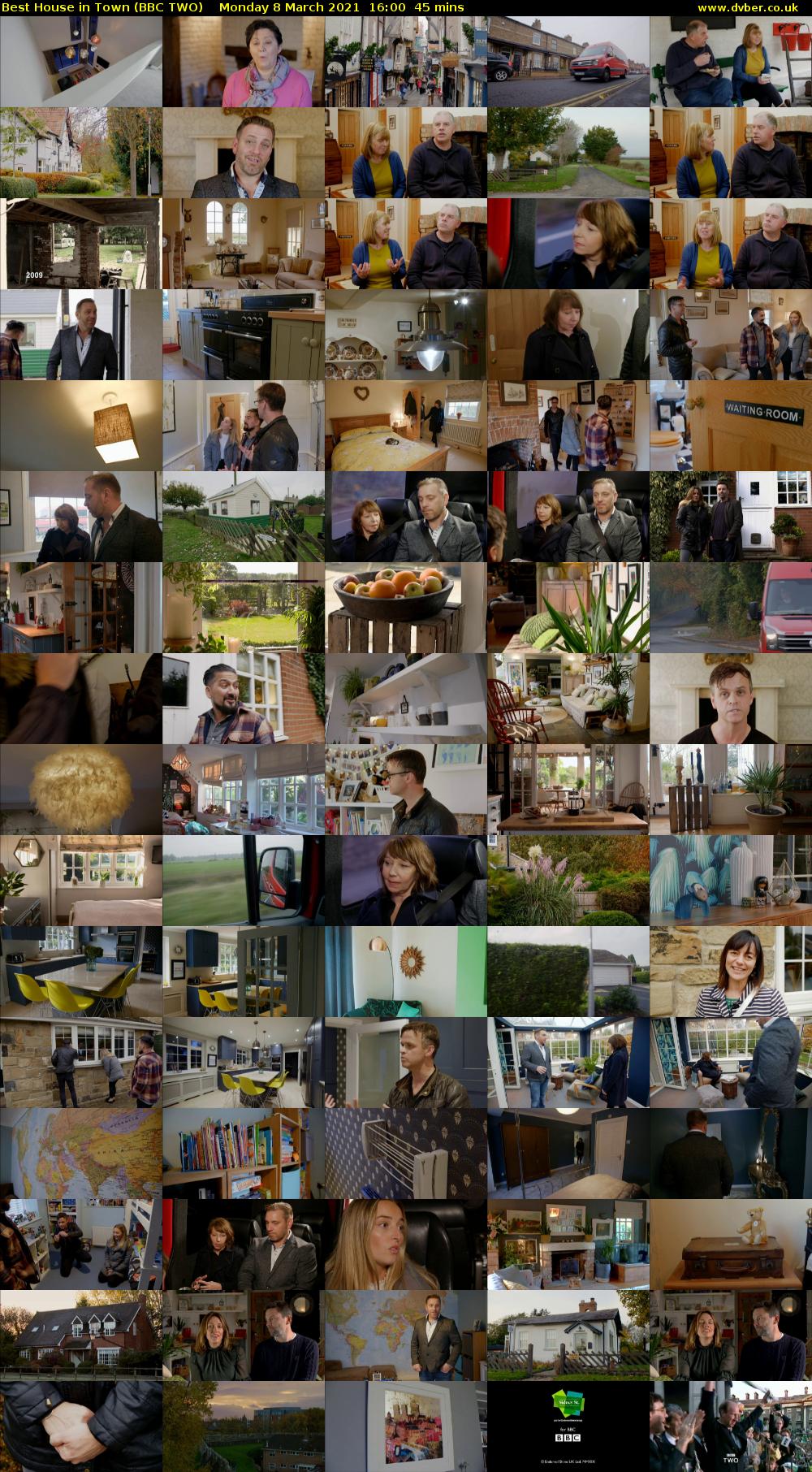 Best House in Town (BBC TWO) Monday 8 March 2021 16:00 - 16:45