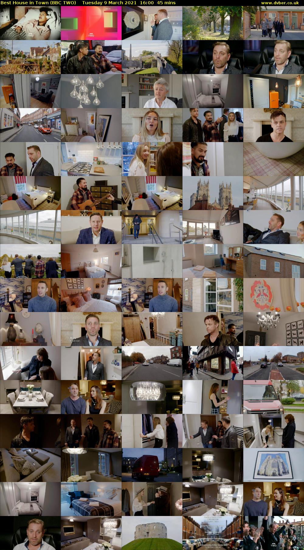 Best House in Town (BBC TWO) Tuesday 9 March 2021 16:00 - 16:45
