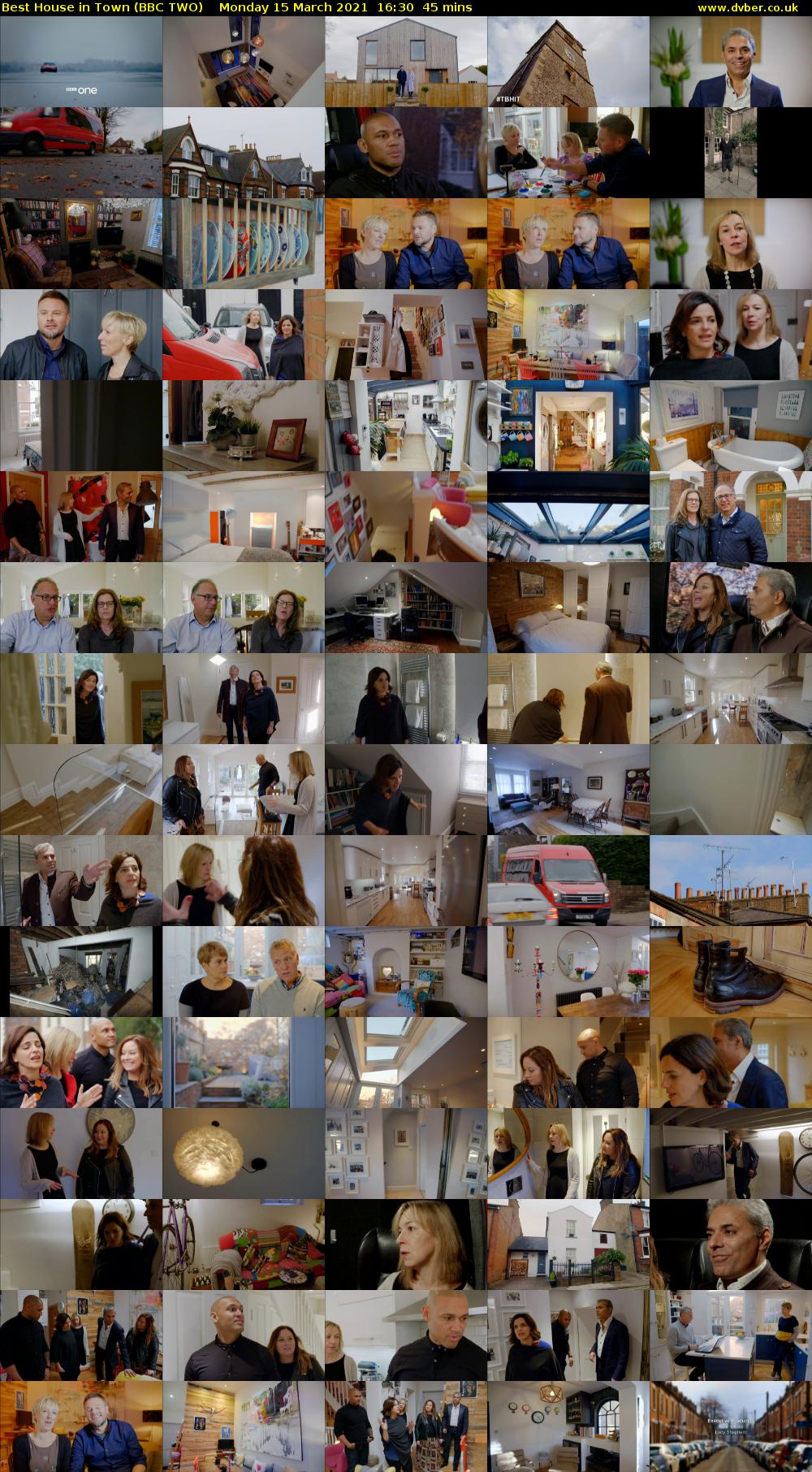 Best House in Town (BBC TWO) Monday 15 March 2021 16:30 - 17:15