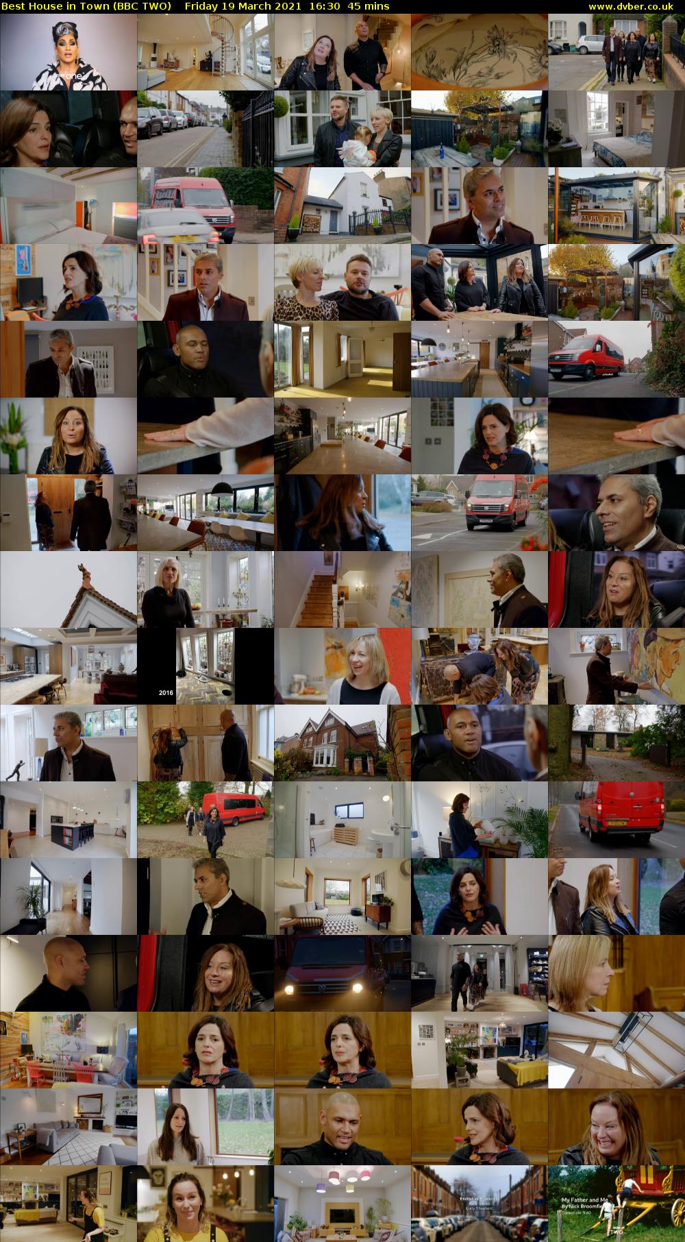 Best House in Town (BBC TWO) Friday 19 March 2021 16:30 - 17:15