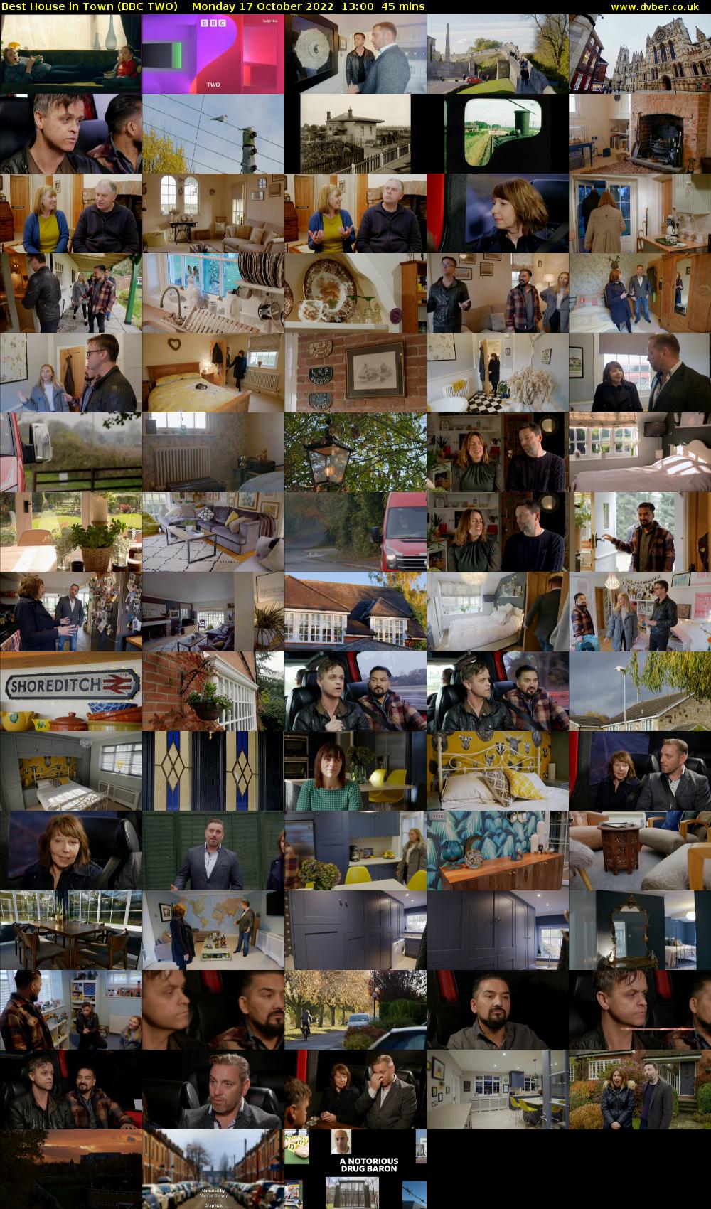 Best House in Town (BBC TWO) Monday 17 October 2022 13:00 - 13:45