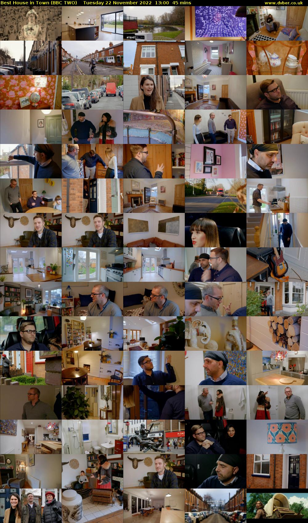 Best House in Town (BBC TWO) Tuesday 22 November 2022 13:00 - 13:45