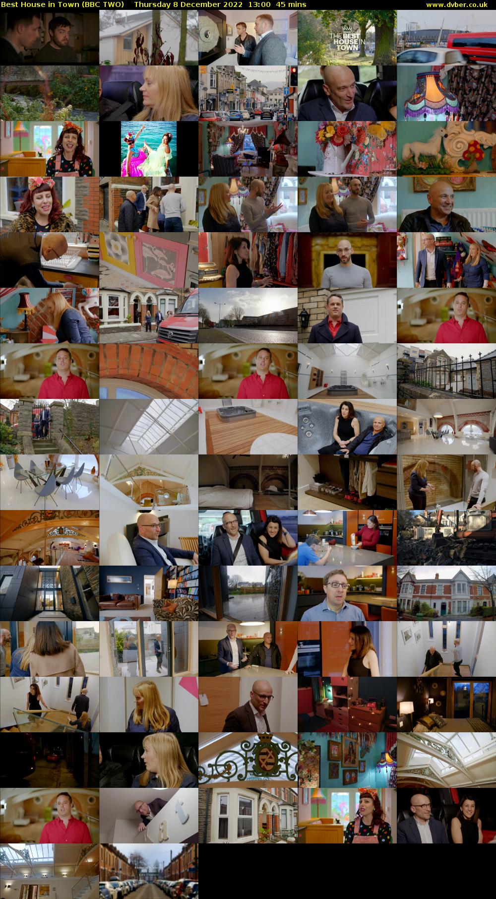 Best House in Town (BBC TWO) Thursday 8 December 2022 13:00 - 13:45