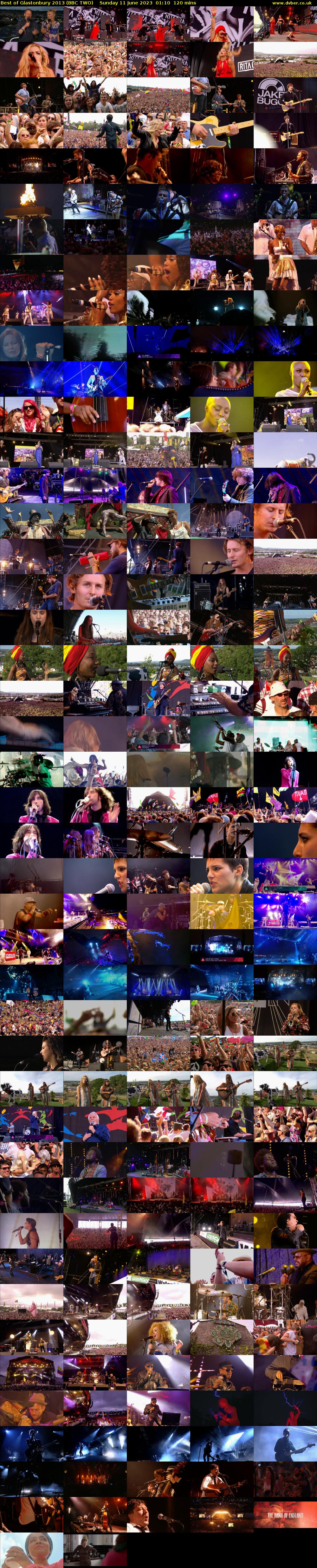 Best of Glastonbury 2013 (BBC TWO) Sunday 11 June 2023 01:10 - 03:10