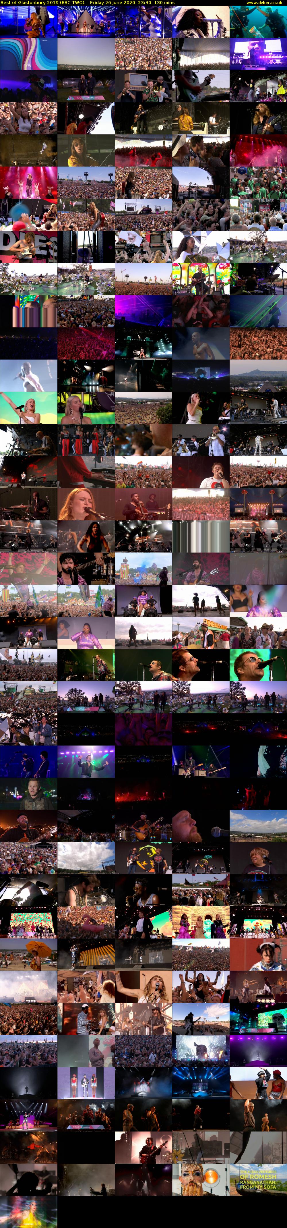 Best of Glastonbury 2019 (BBC TWO) Friday 26 June 2020 23:30 - 01:40