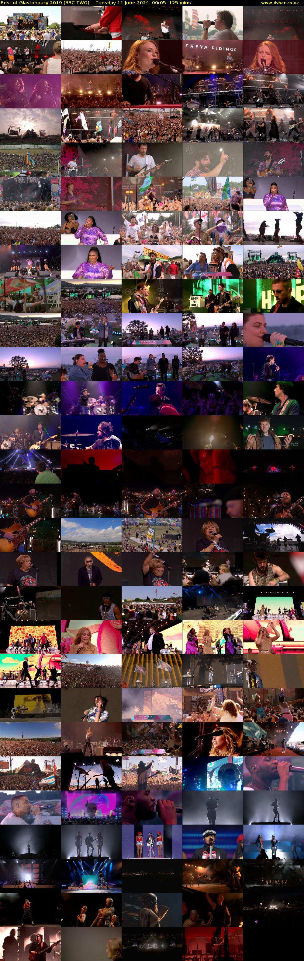 Best of Glastonbury 2019 (BBC TWO) Tuesday 11 June 2024 00:05 - 02:10