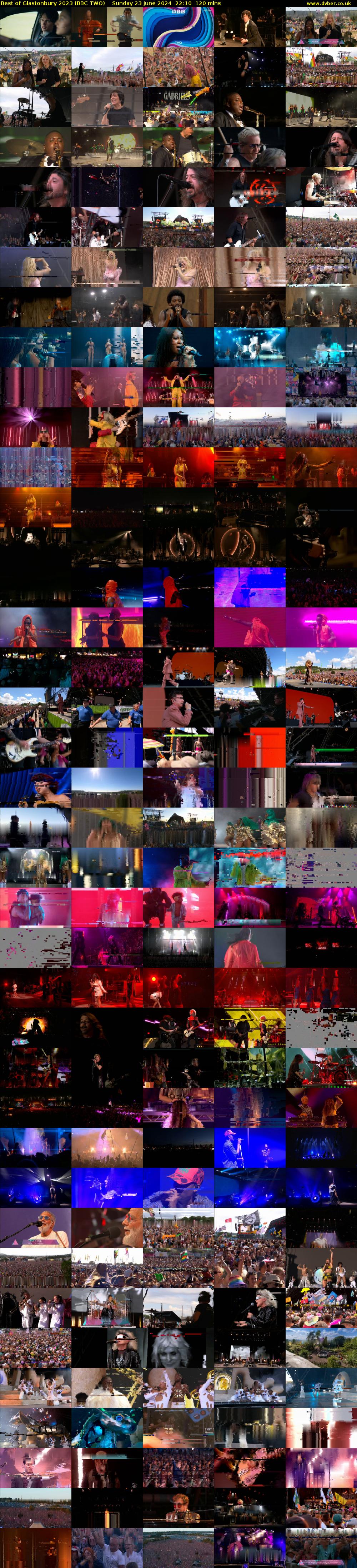 Best of Glastonbury 2023 (BBC TWO) Sunday 23 June 2024 22:10 - 00:10