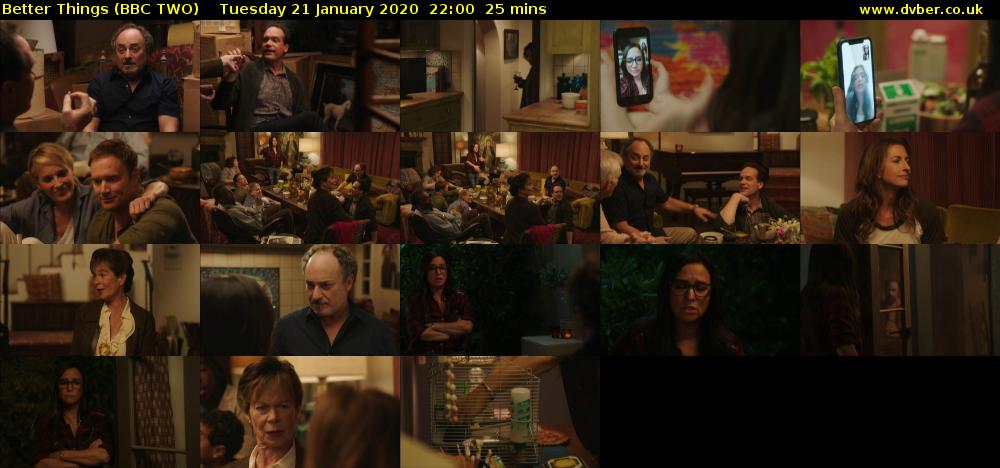 Better Things (BBC TWO) Tuesday 21 January 2020 22:00 - 22:25