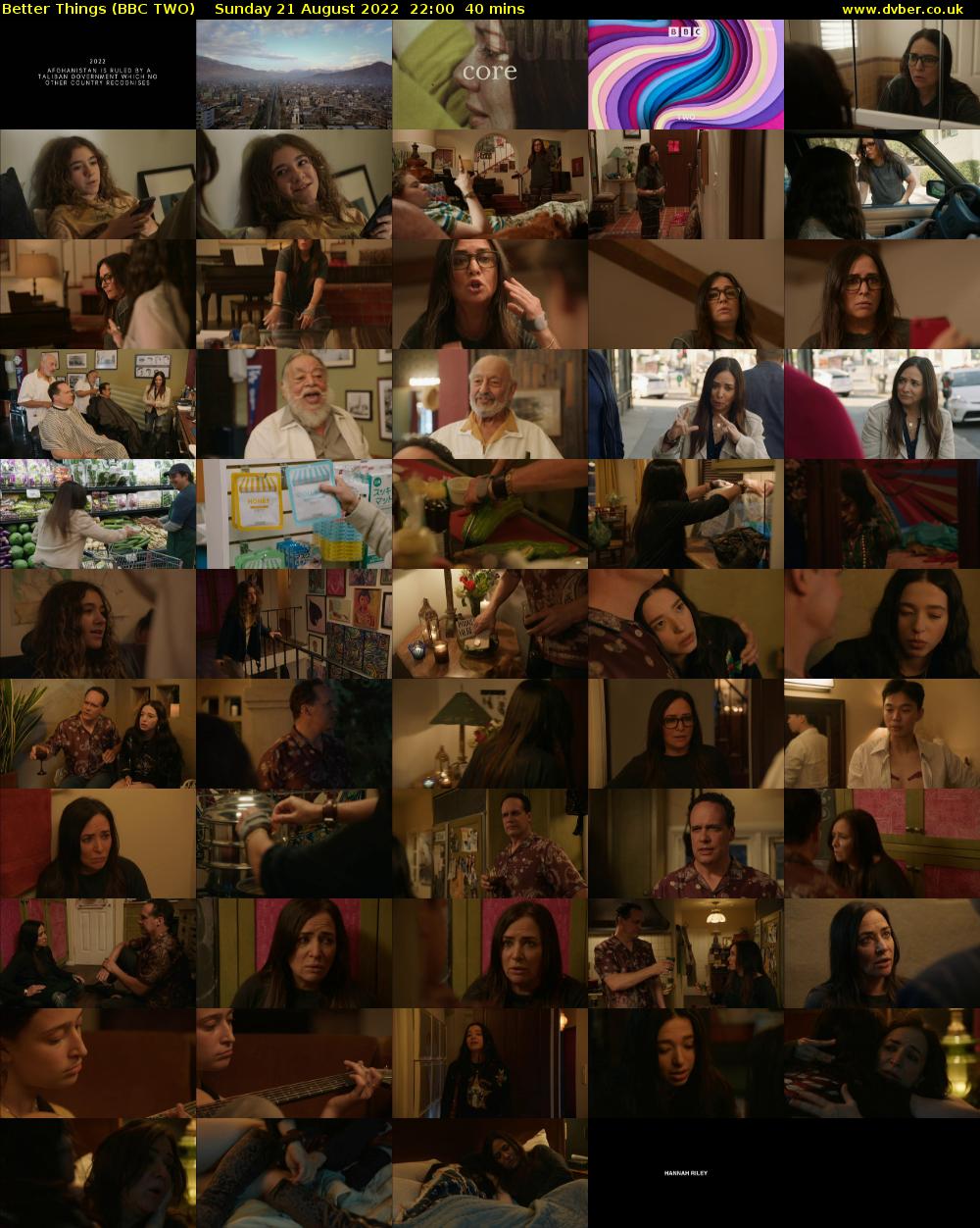 Better Things (BBC TWO) Sunday 21 August 2022 22:00 - 22:40