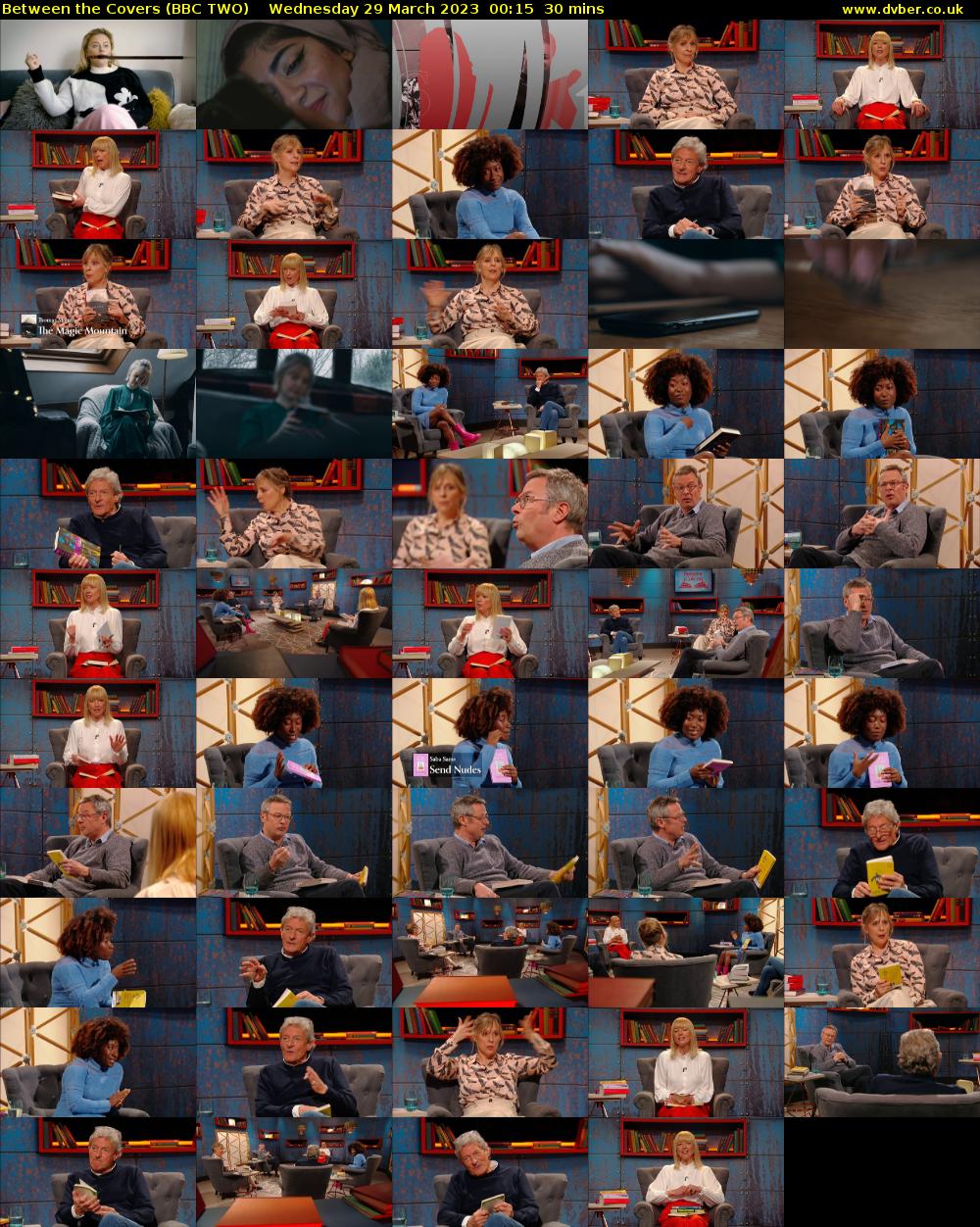 Between the Covers (BBC TWO) Wednesday 29 March 2023 00:15 - 00:45