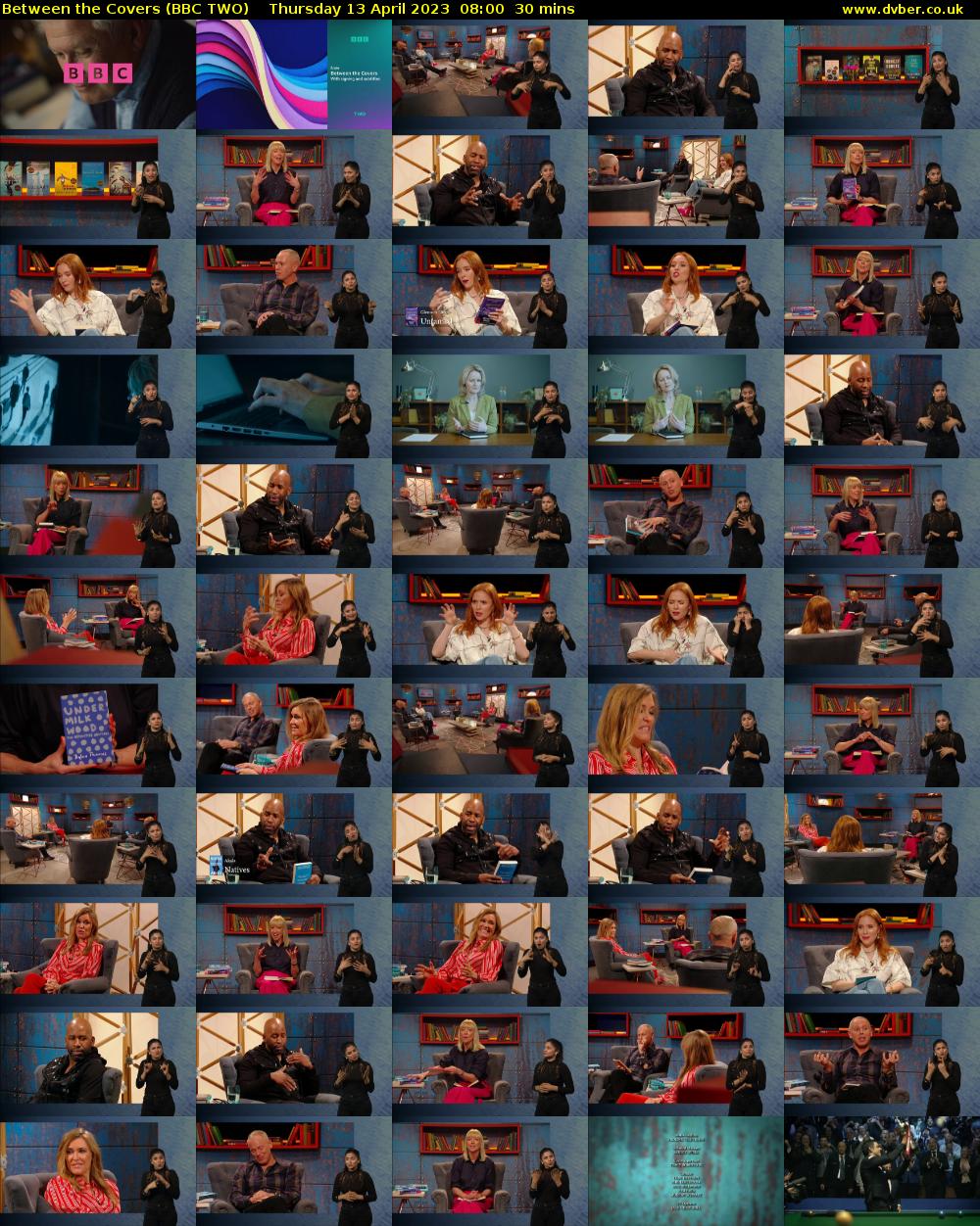 Between the Covers (BBC TWO) Thursday 13 April 2023 08:00 - 08:30