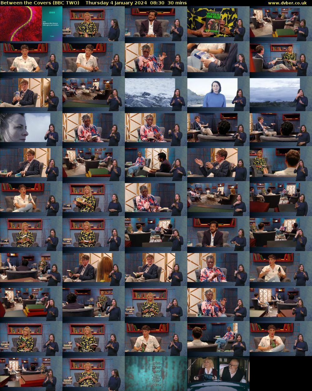 Between the Covers (BBC TWO) Thursday 4 January 2024 08:30 - 09:00