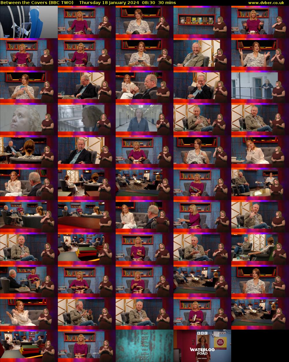 Between the Covers (BBC TWO) Thursday 18 January 2024 08:30 - 09:00