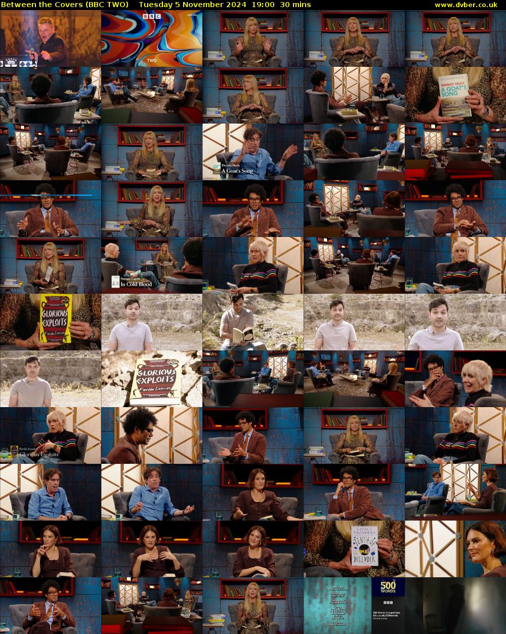 Between the Covers (BBC TWO) Tuesday 5 November 2024 19:00 - 19:30