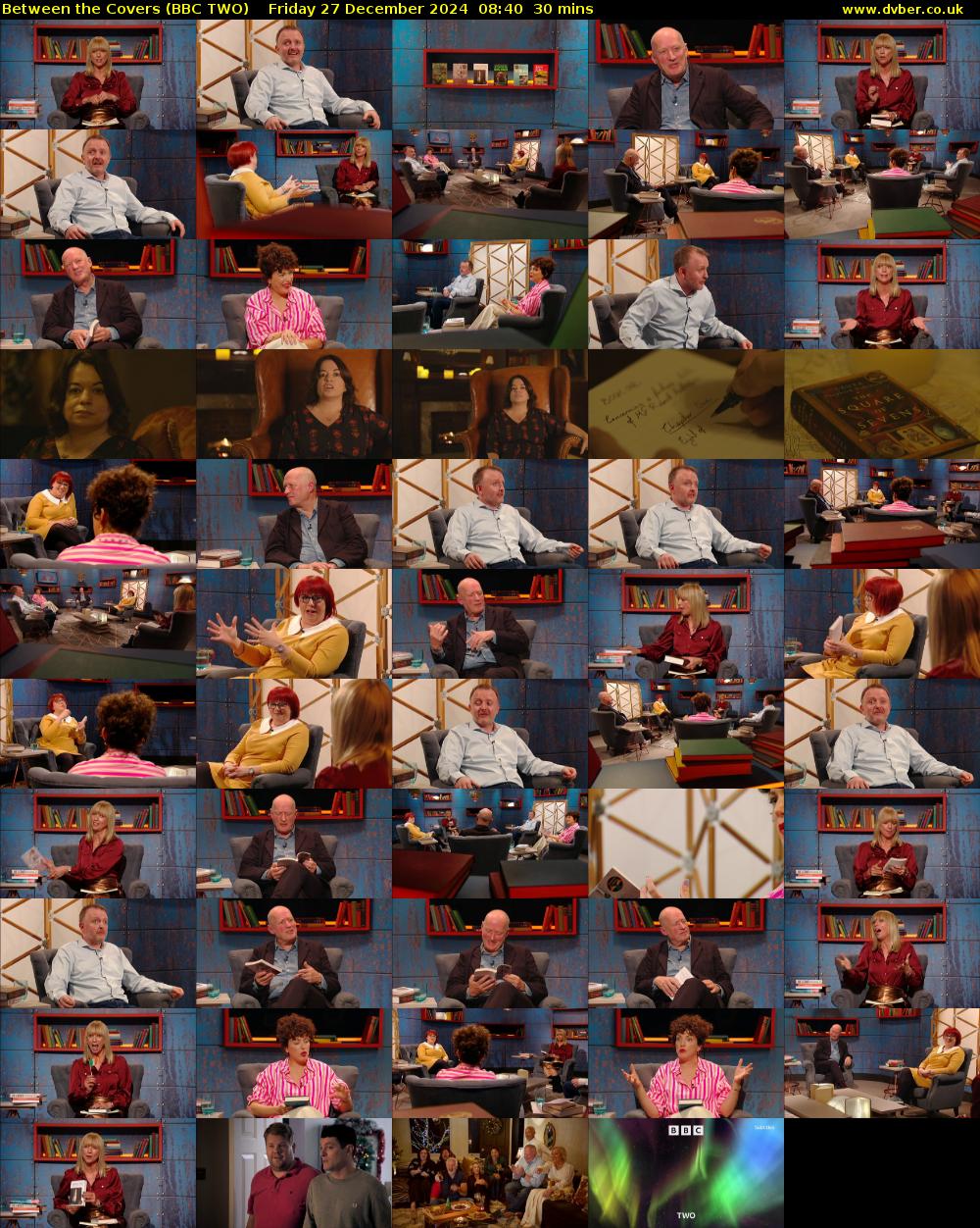 Between the Covers (BBC TWO) Friday 27 December 2024 08:40 - 09:10