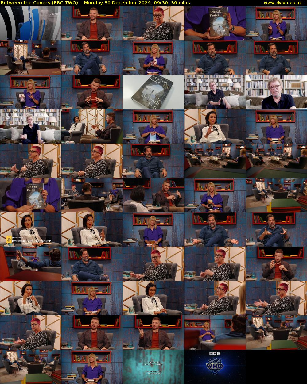 Between the Covers (BBC TWO) Monday 30 December 2024 09:30 - 10:00