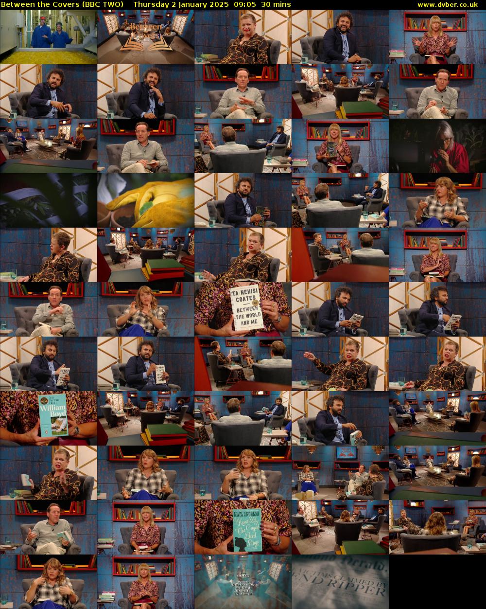 Between the Covers (BBC TWO) Thursday 2 January 2025 09:05 - 09:35