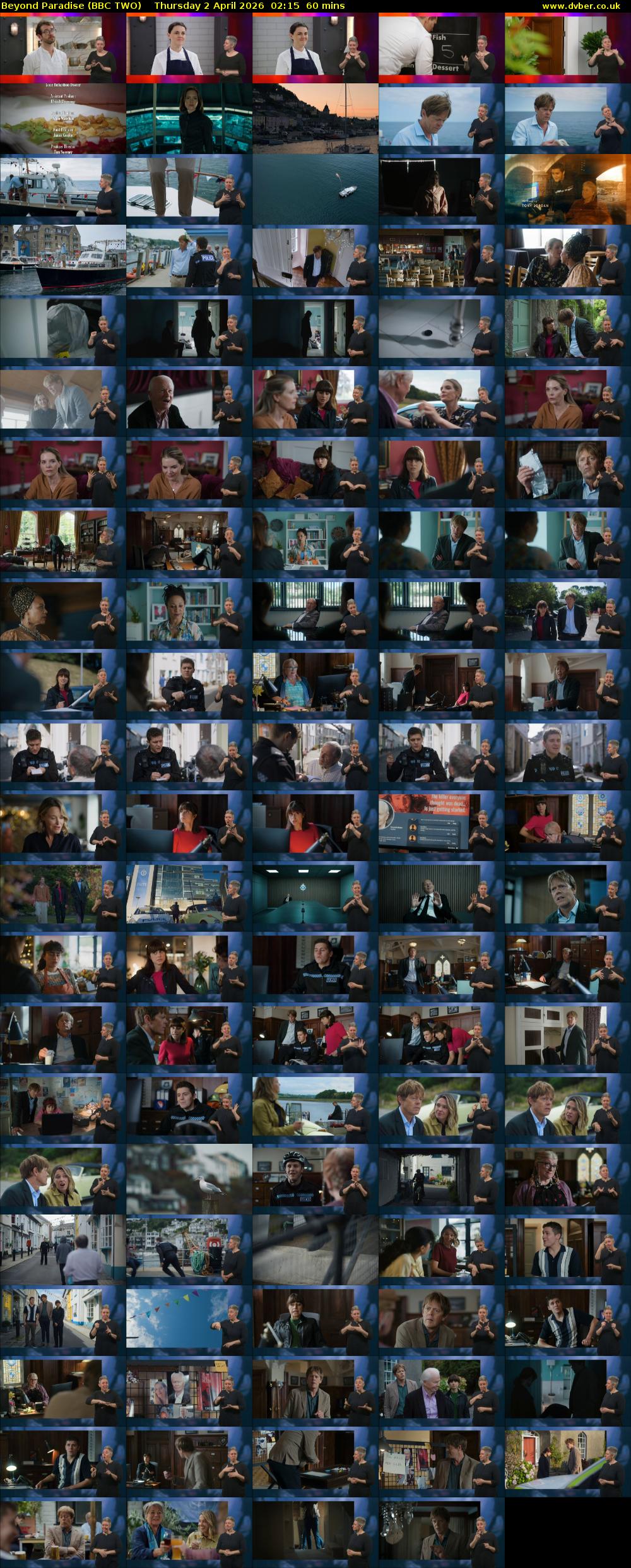 Beyond Paradise (BBC TWO) Thursday 2 April 2026 02:15 - 03:15