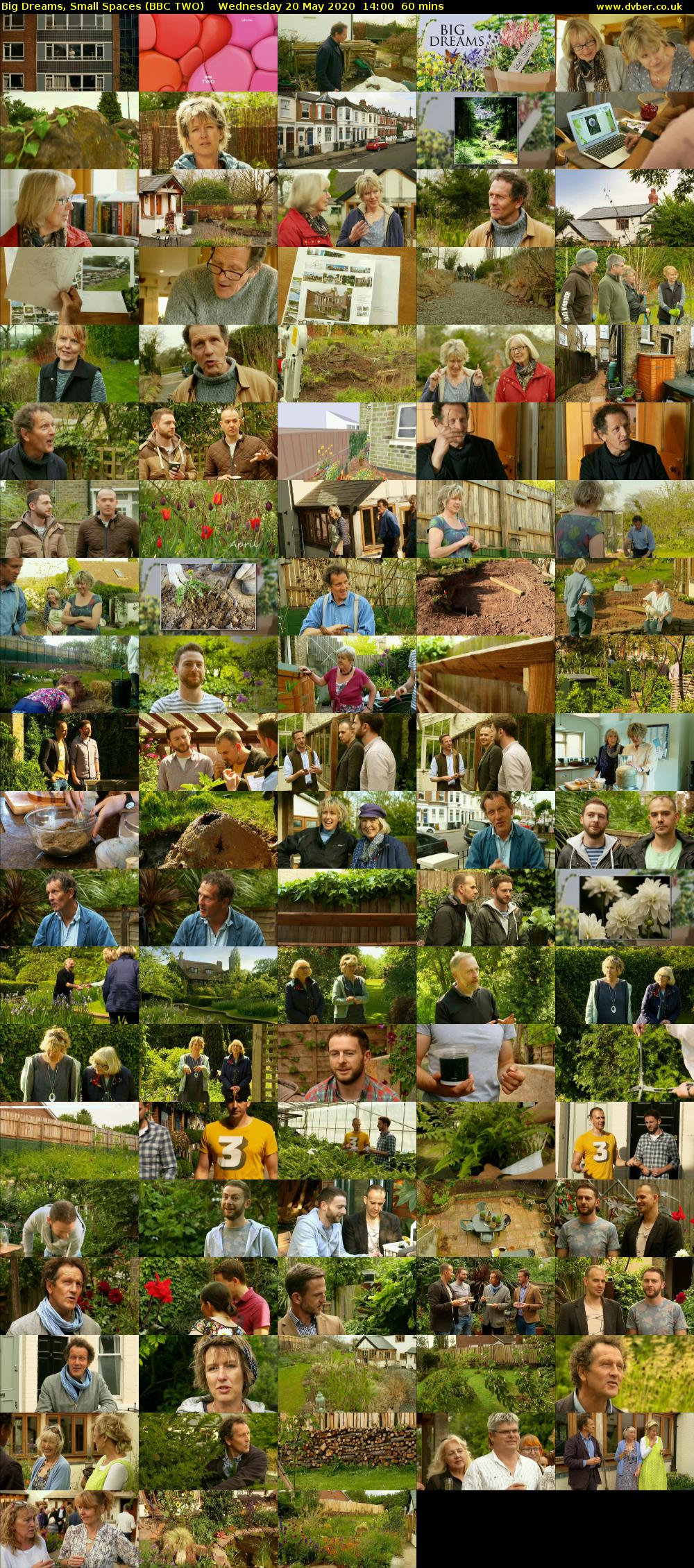 Big Dreams, Small Spaces (BBC TWO) Wednesday 20 May 2020 14:00 - 15:00