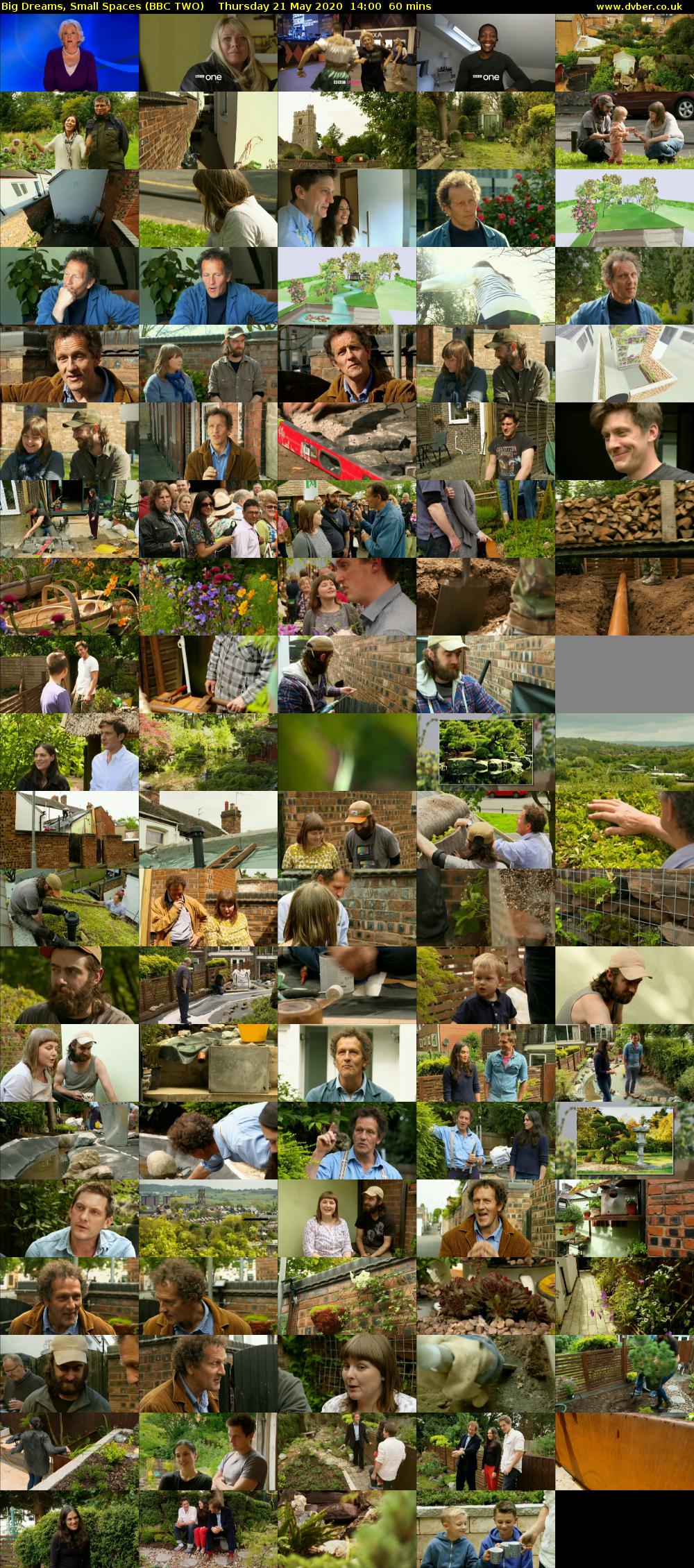 Big Dreams, Small Spaces (BBC TWO) Thursday 21 May 2020 14:00 - 15:00