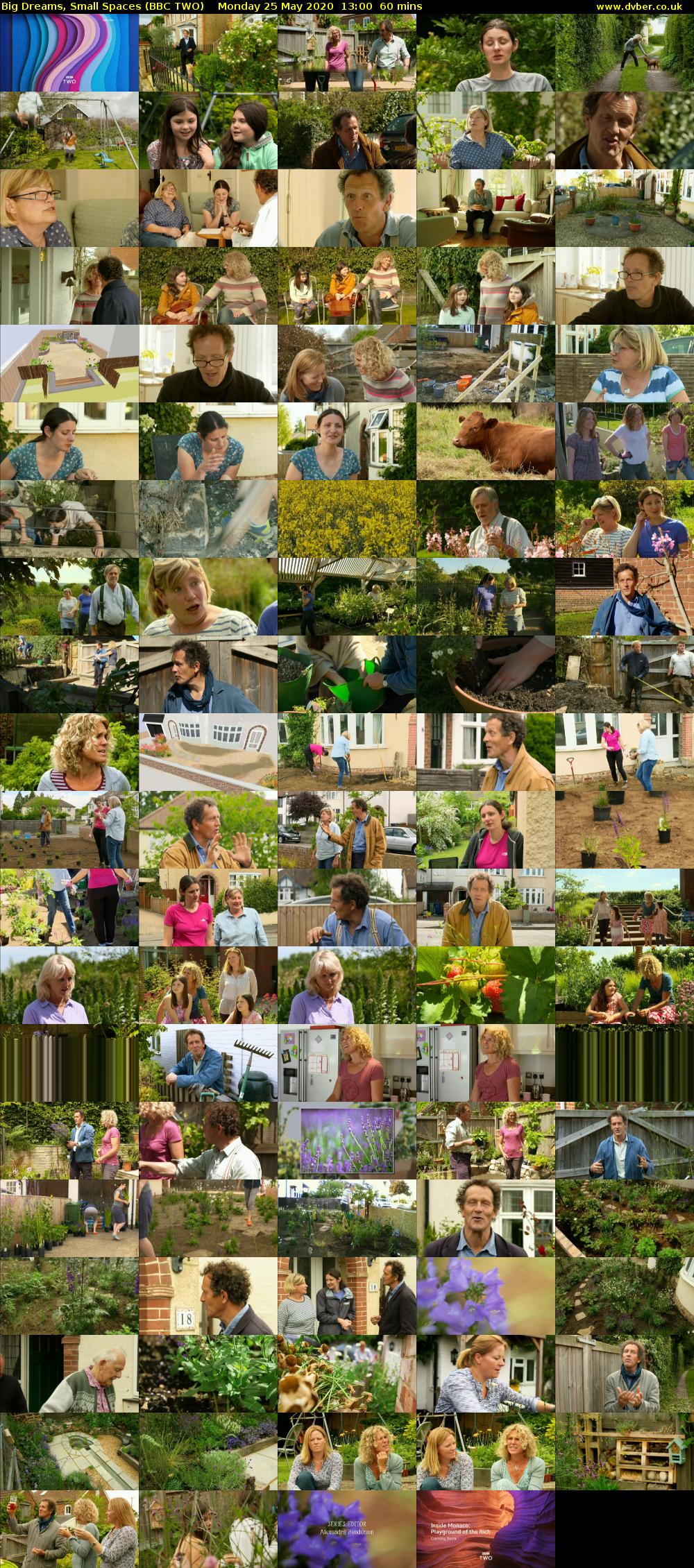 Big Dreams, Small Spaces (BBC TWO) Monday 25 May 2020 13:00 - 14:00