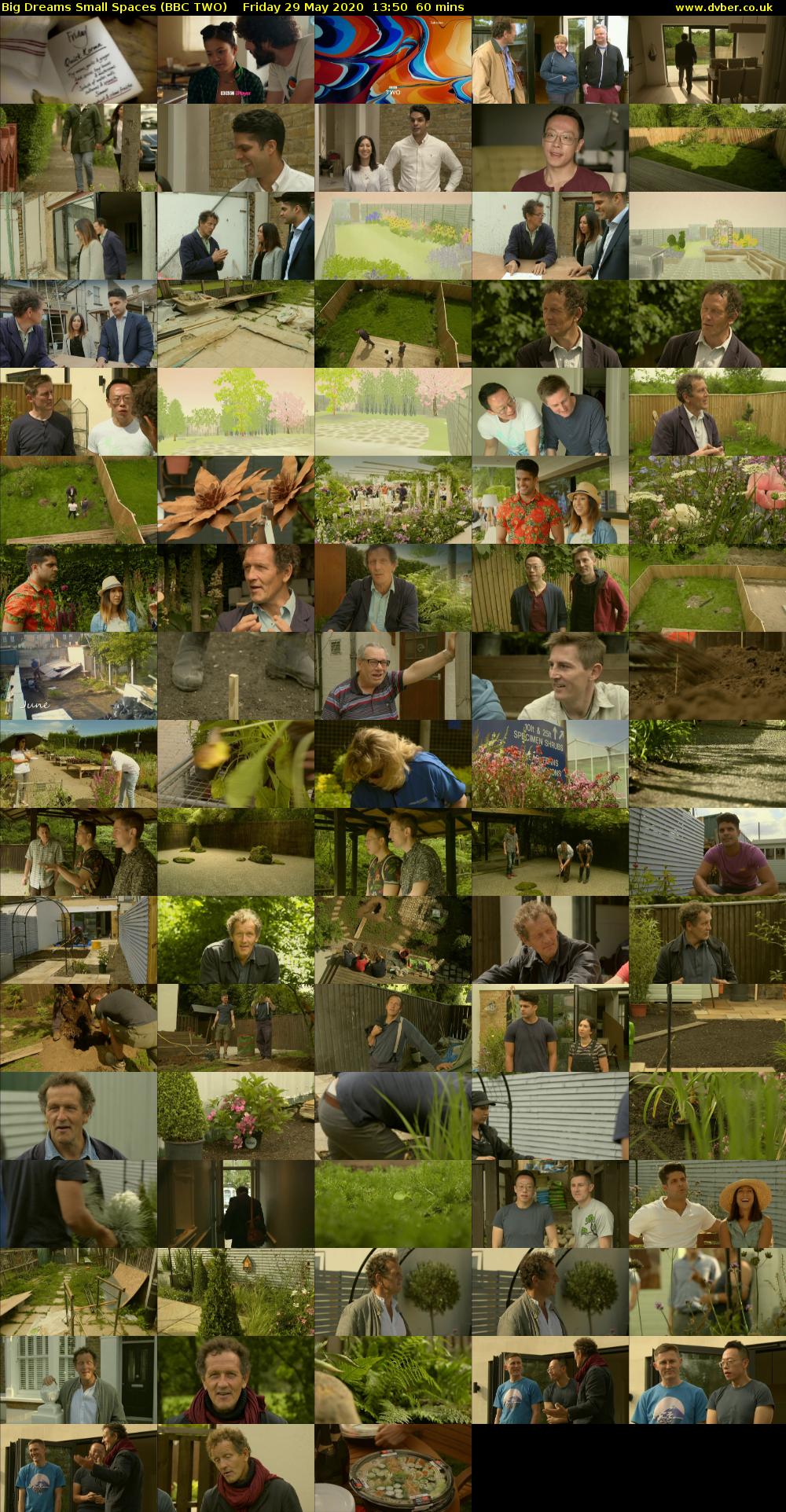Big Dreams Small Spaces (BBC TWO) Friday 29 May 2020 13:50 - 14:50