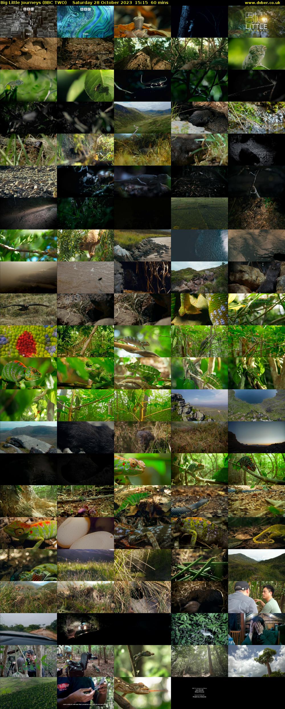 Big Little Journeys (BBC TWO) Saturday 28 October 2023 15:15 - 16:15