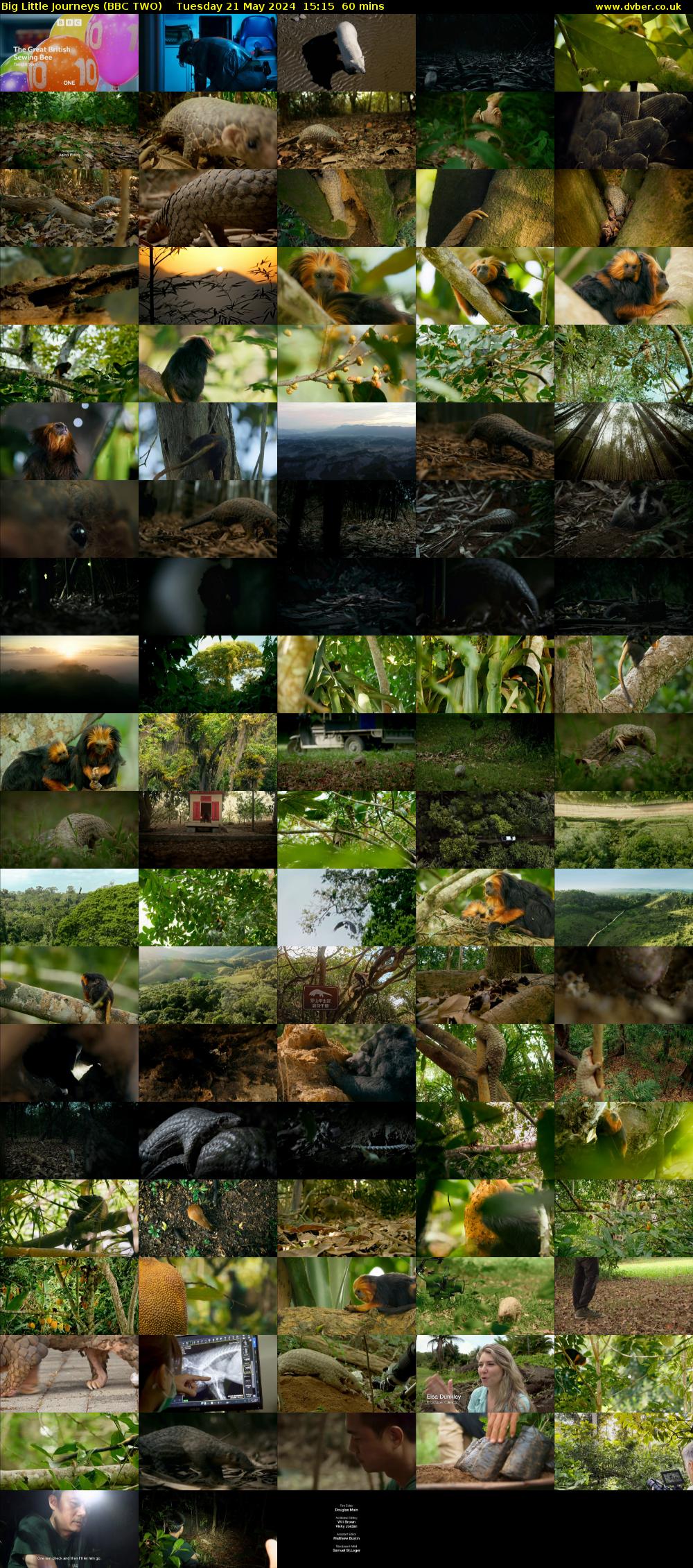Big Little Journeys (BBC TWO) Tuesday 21 May 2024 15:15 - 16:15
