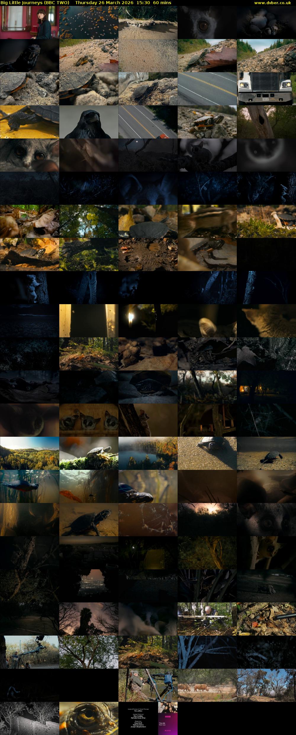 Big Little Journeys (BBC TWO) Thursday 26 March 2026 15:30 - 16:30