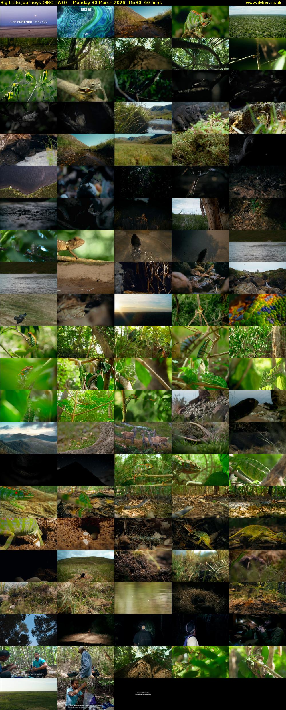 Big Little Journeys (BBC TWO) Monday 30 March 2026 15:30 - 16:30