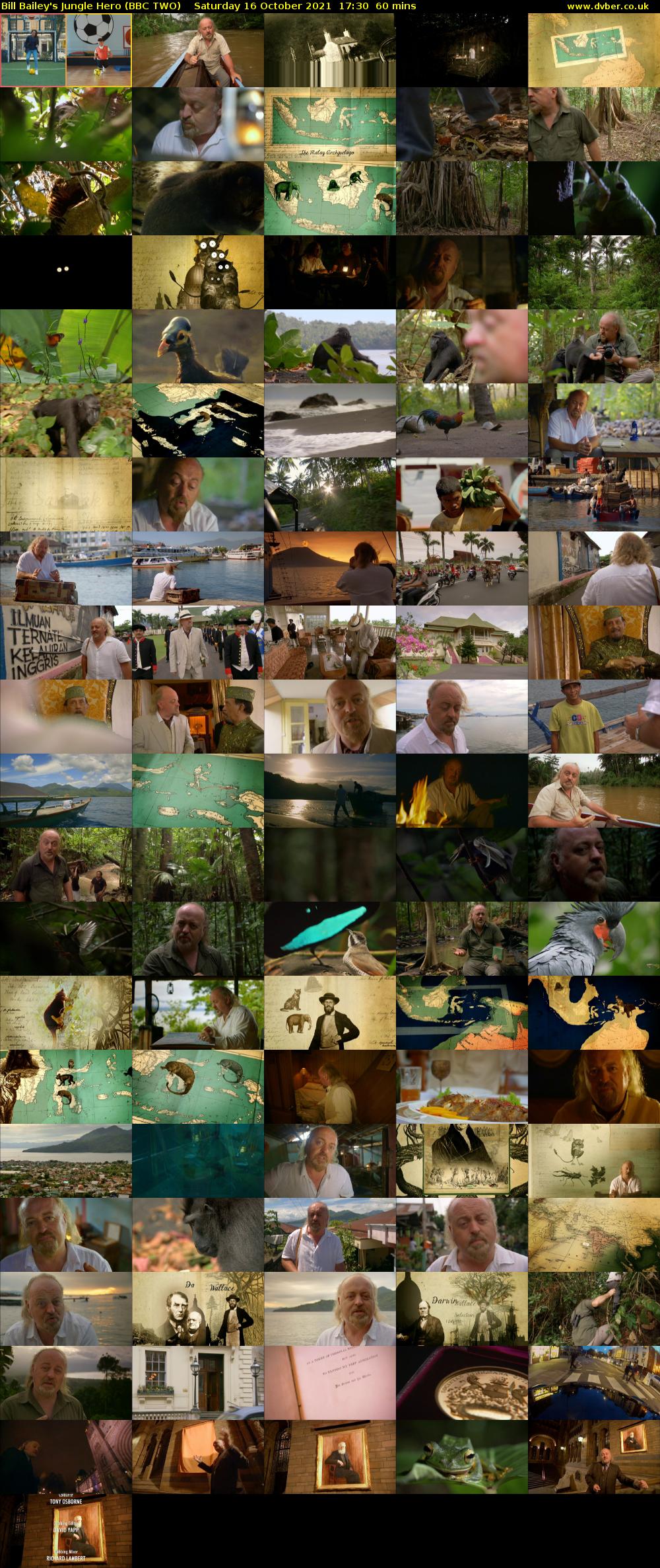 Bill Bailey's Jungle Hero (BBC TWO) Saturday 16 October 2021 17:30 - 18:30