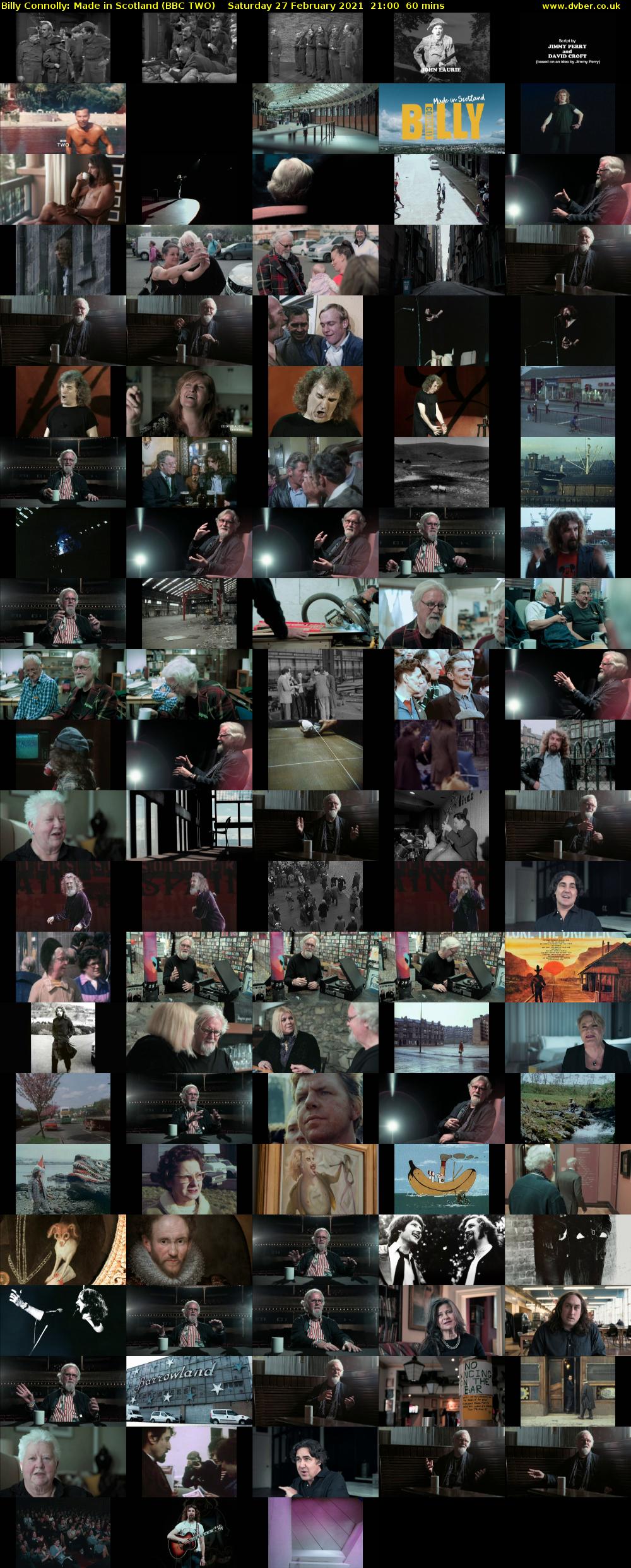 Billy Connolly: Made in Scotland (BBC TWO) Saturday 27 February 2021 21:00 - 22:00