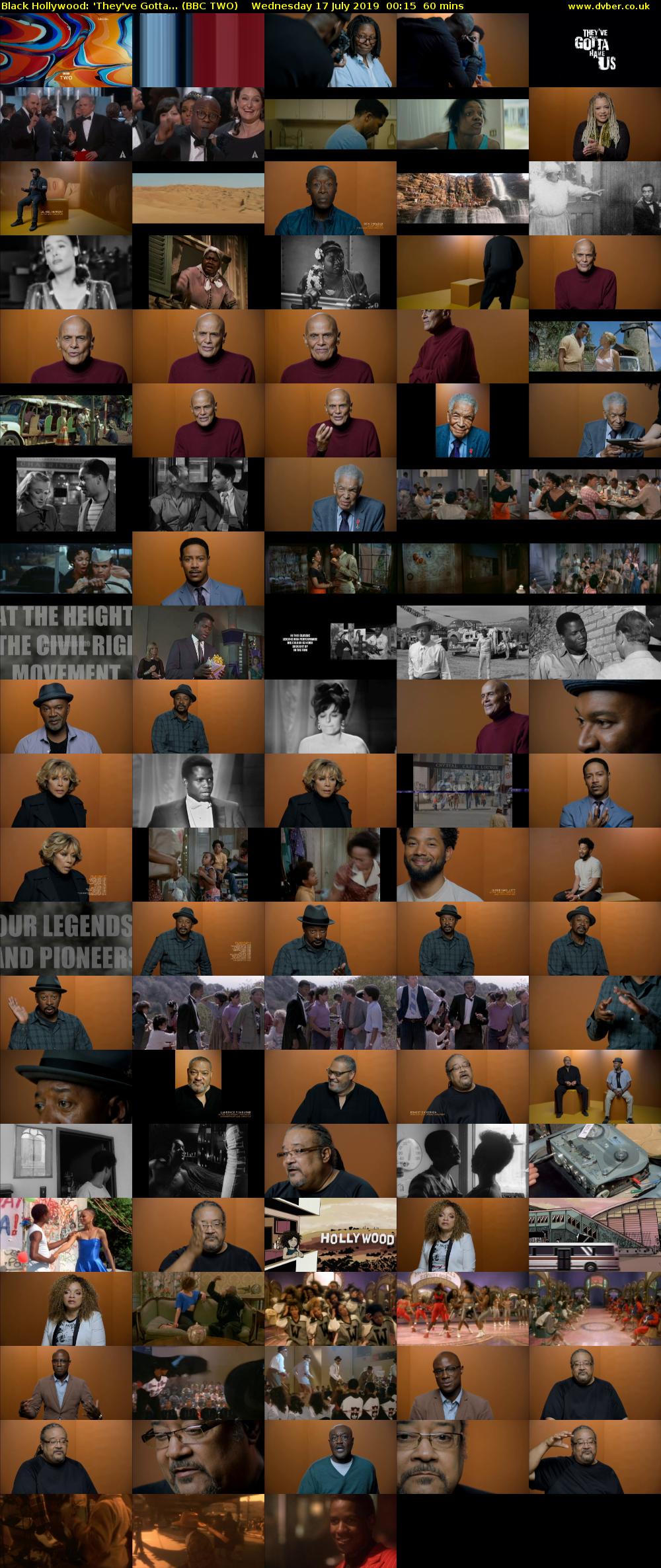 Black Hollywood: 'They've Gotta... (BBC TWO) Wednesday 17 July 2019 00:15 - 01:15