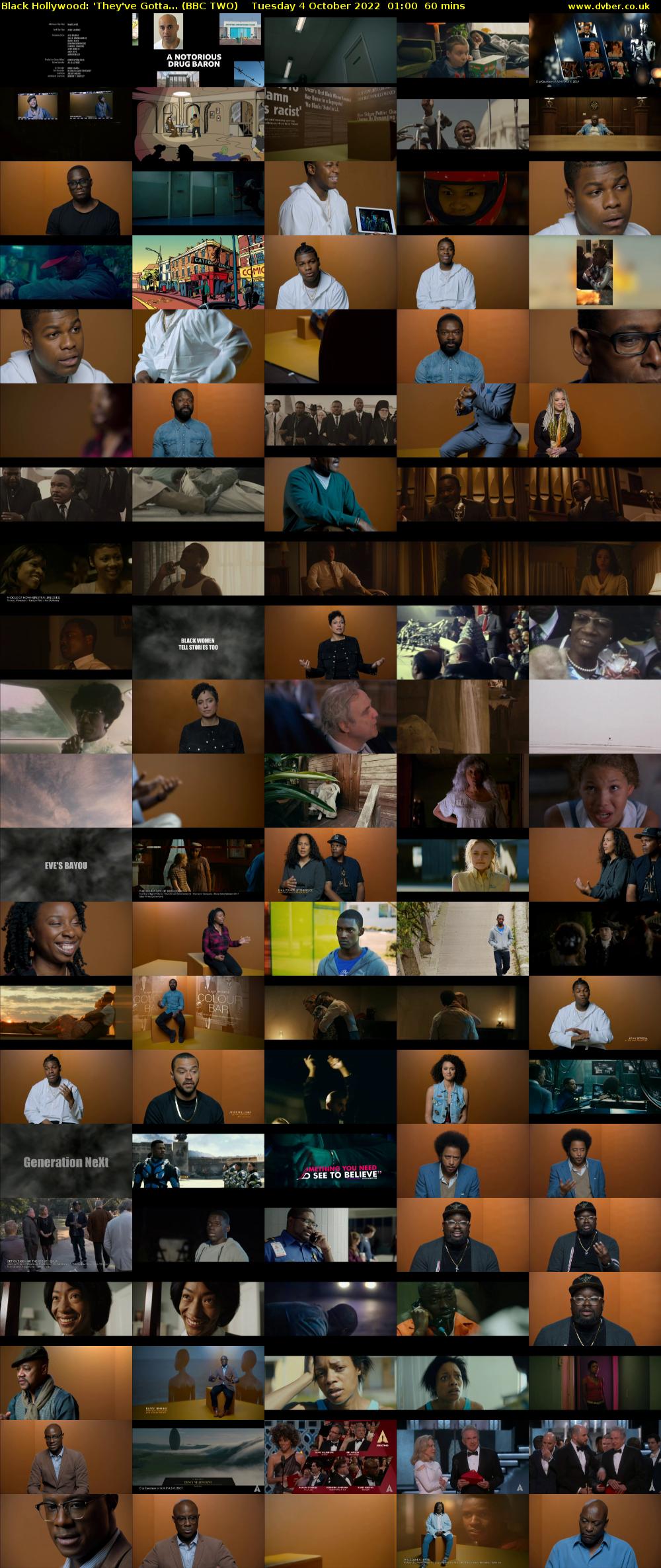 Black Hollywood: 'They've Gotta... (BBC TWO) Tuesday 4 October 2022 01:00 - 02:00